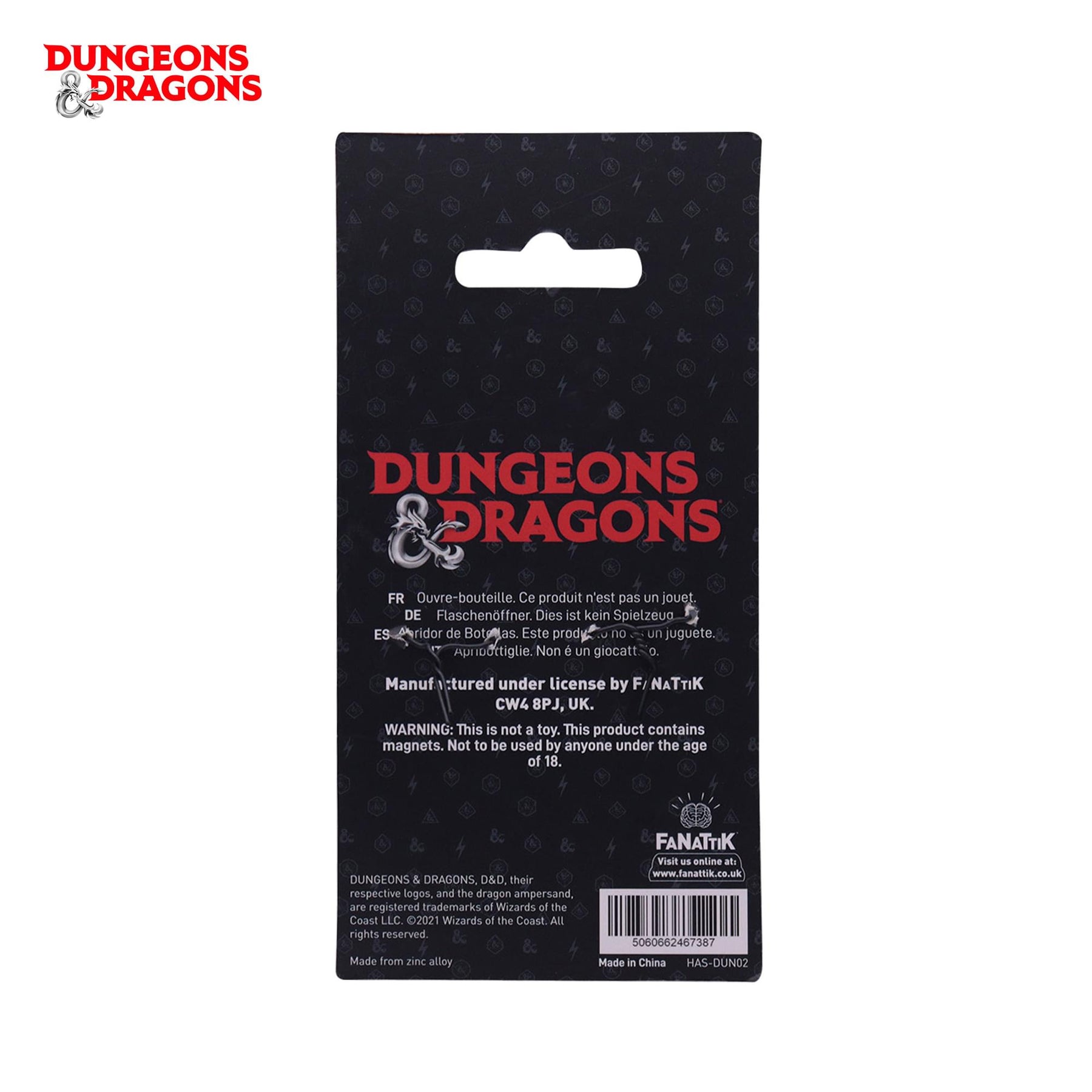 Dungeons & Dragons Tomb of Horrors Premium Bottle Opener