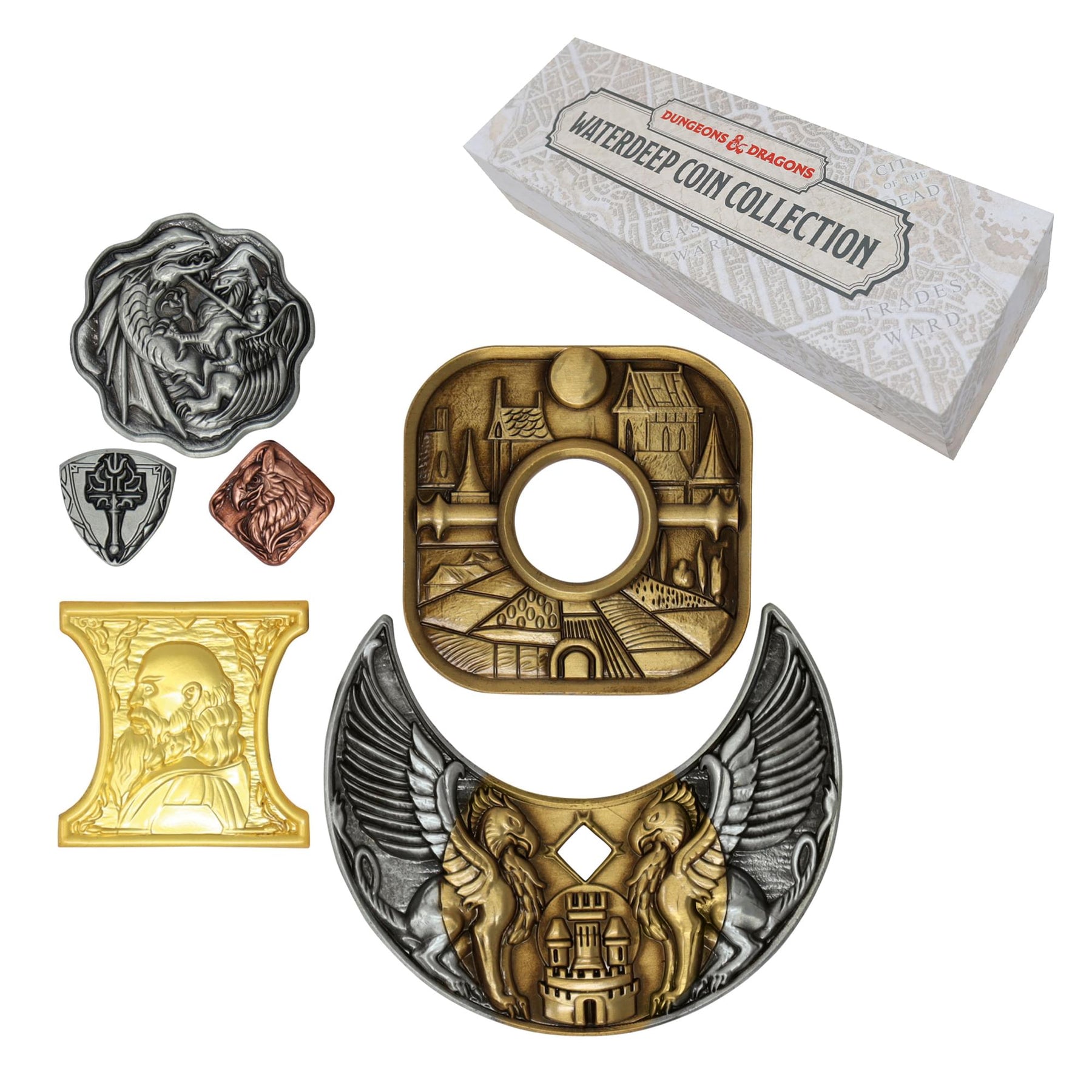 Dungeons & Dragons Waterdeep Replica Coin Collection