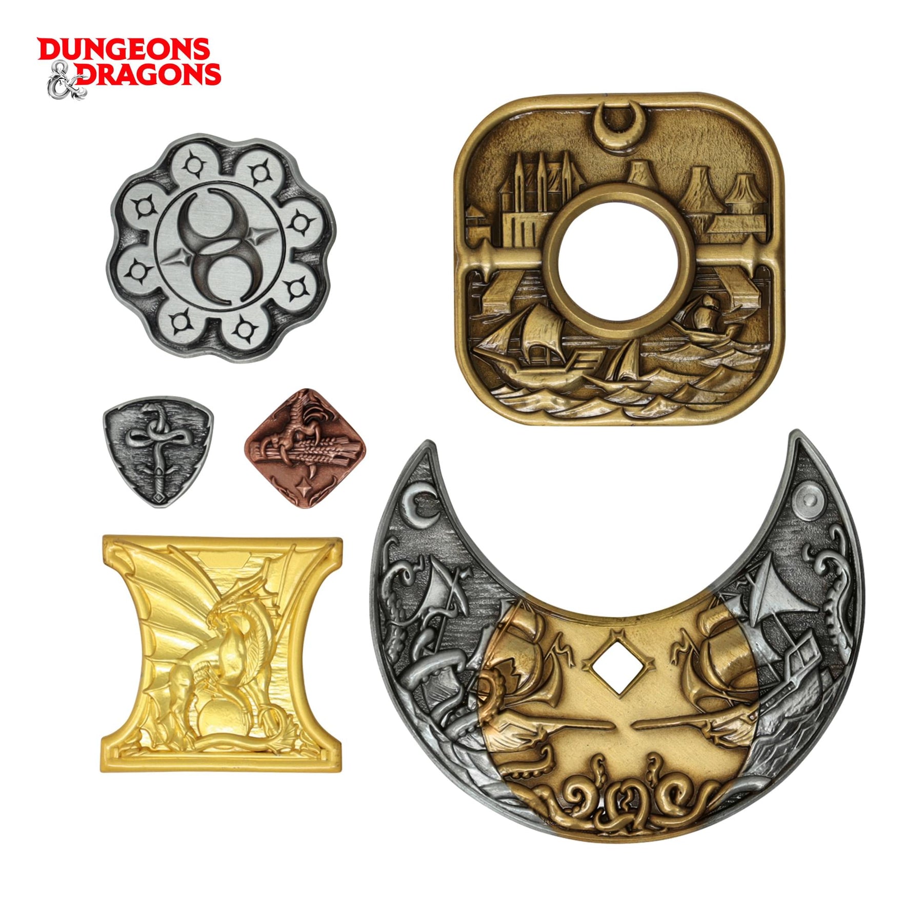 Dungeons & Dragons Waterdeep Replica Coin Collection