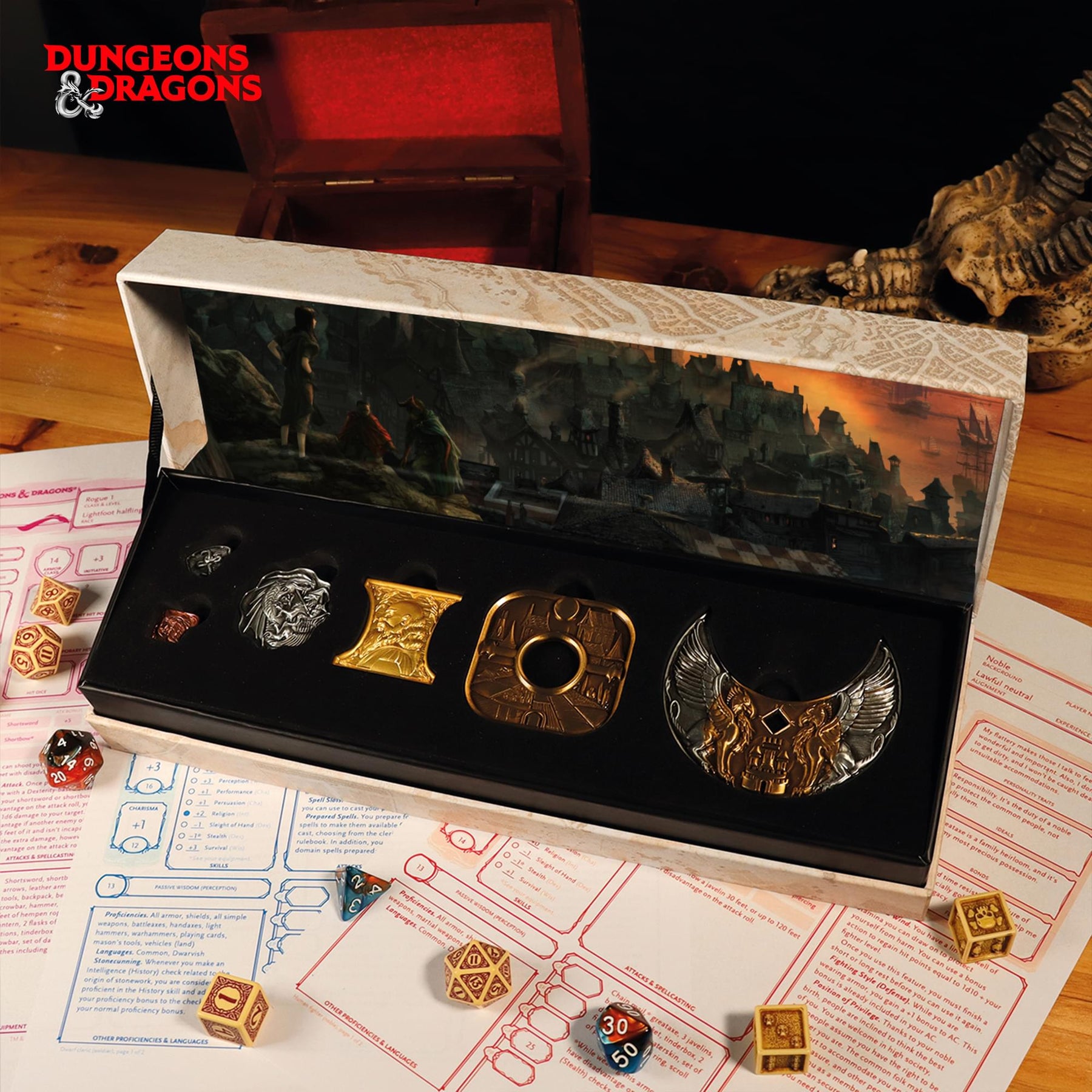 Dungeons & Dragons Waterdeep Replica Coin Collection
