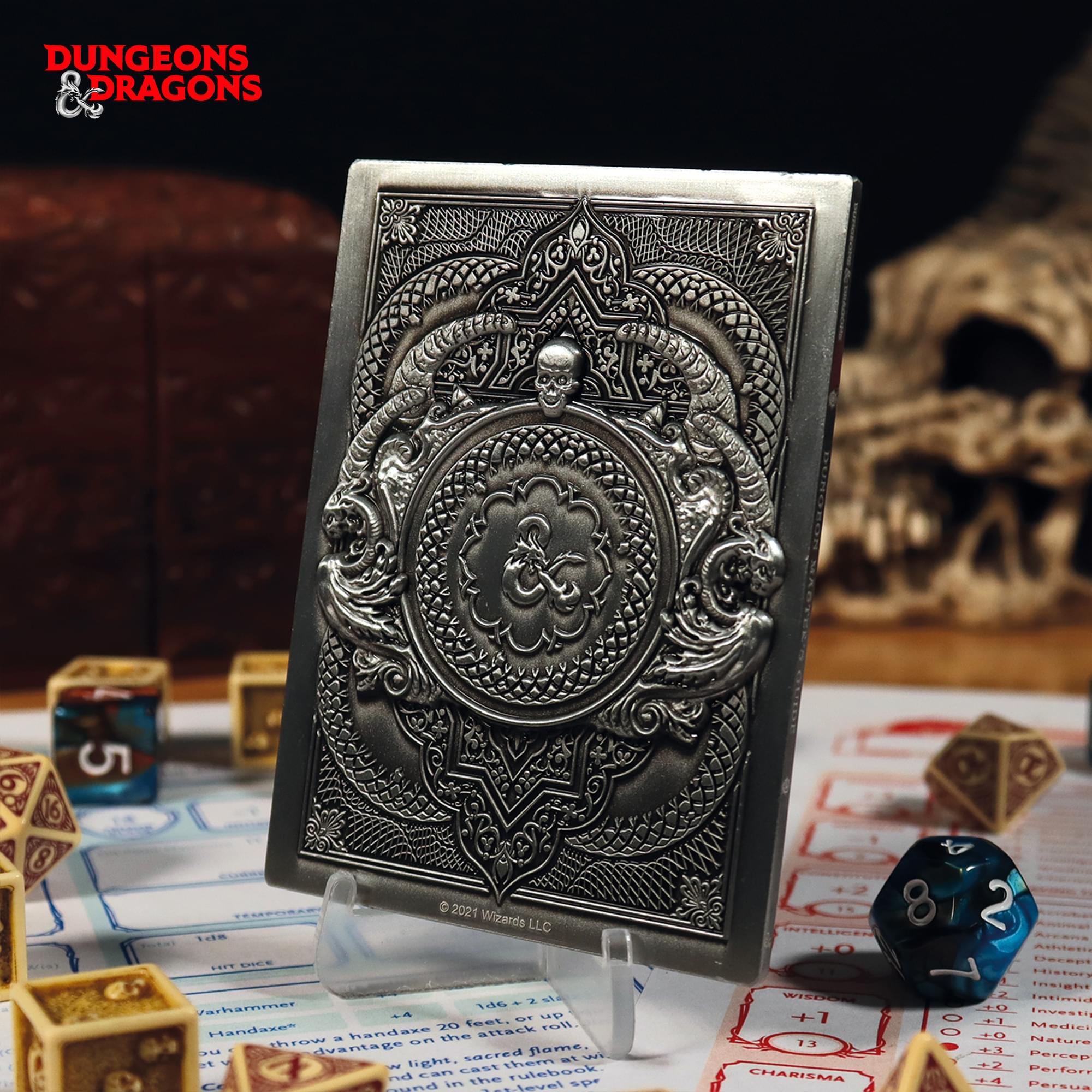 Dungeons & Dragons Dungeon Masters Guide Limited Edition Metal Ingot