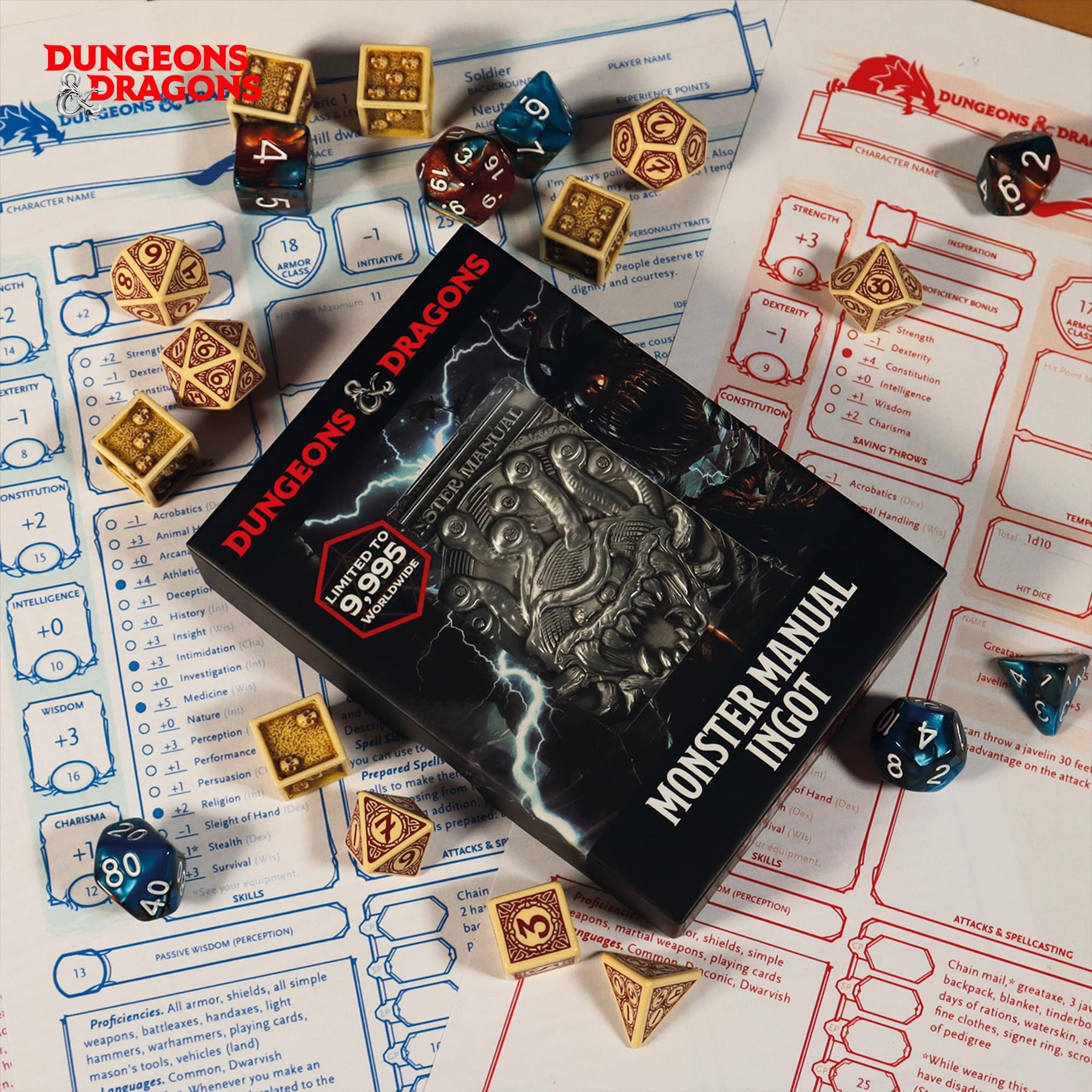 Dungeons & Dragons Monster Manual Limited Edition Metal Ingot