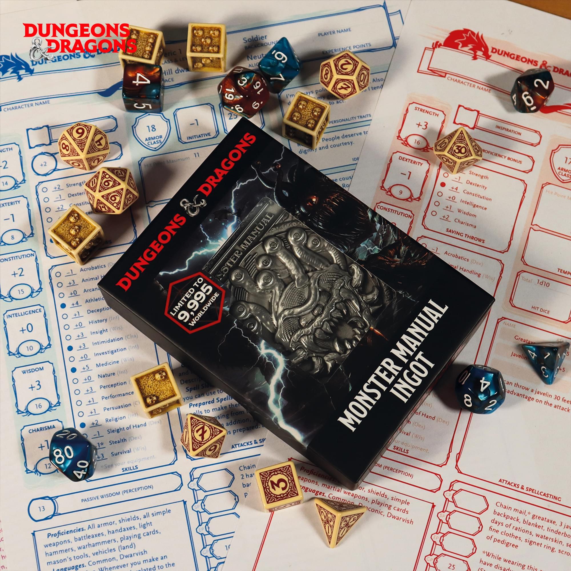 Dungeons & Dragons Monster Manual Limited Edition Metal Ingot