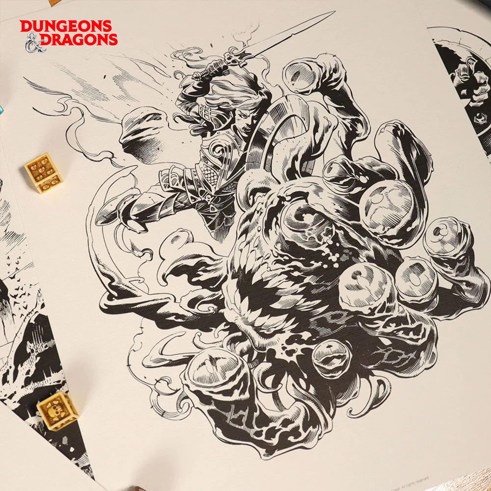 Dungeons & Dragons Lithograph Set