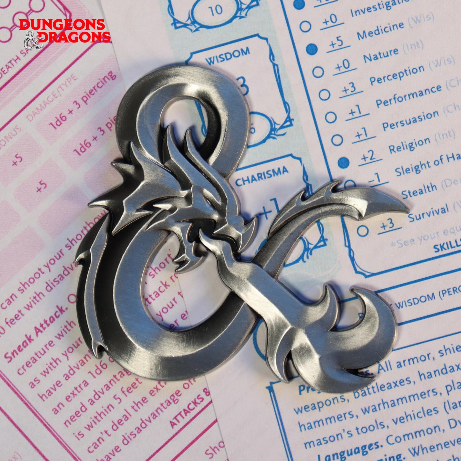 Dungeons & Dragons Limited Edition Ampersand Medallion