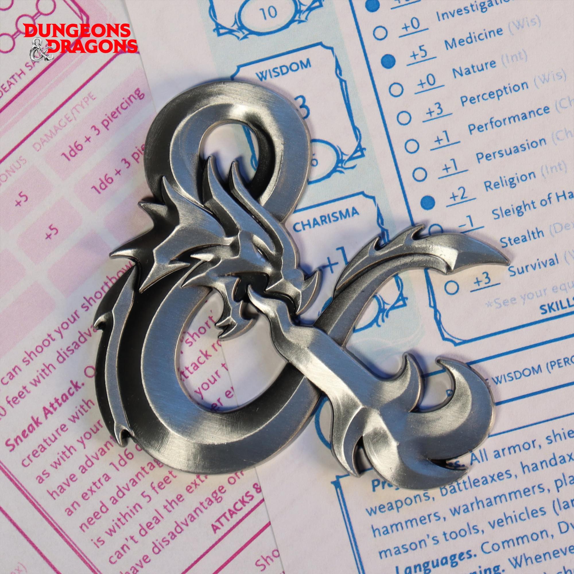 Dungeons & Dragons Limited Edition Ampersand Medallion
