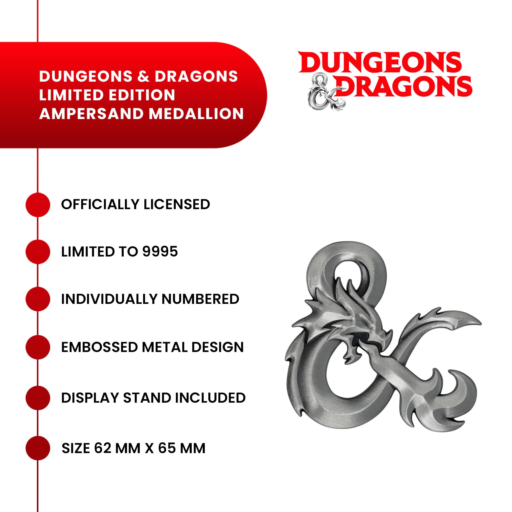 Dungeons & Dragons Limited Edition Ampersand Medallion