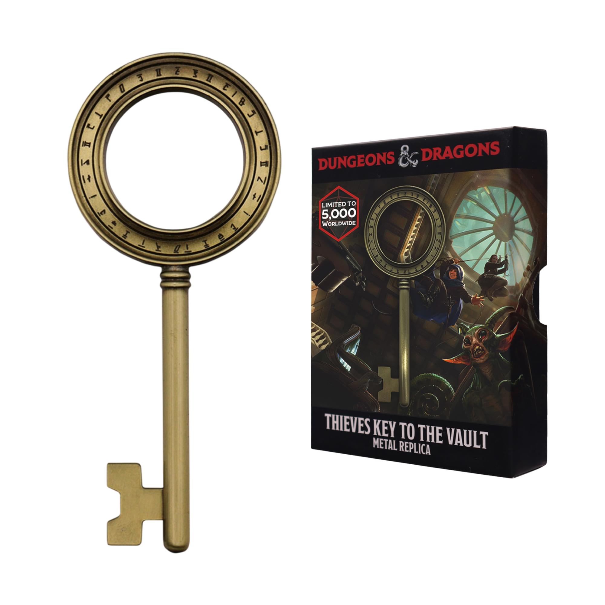 Dungeons & Dragons Keys from the Golden Vault Limited Edition Metal Replica