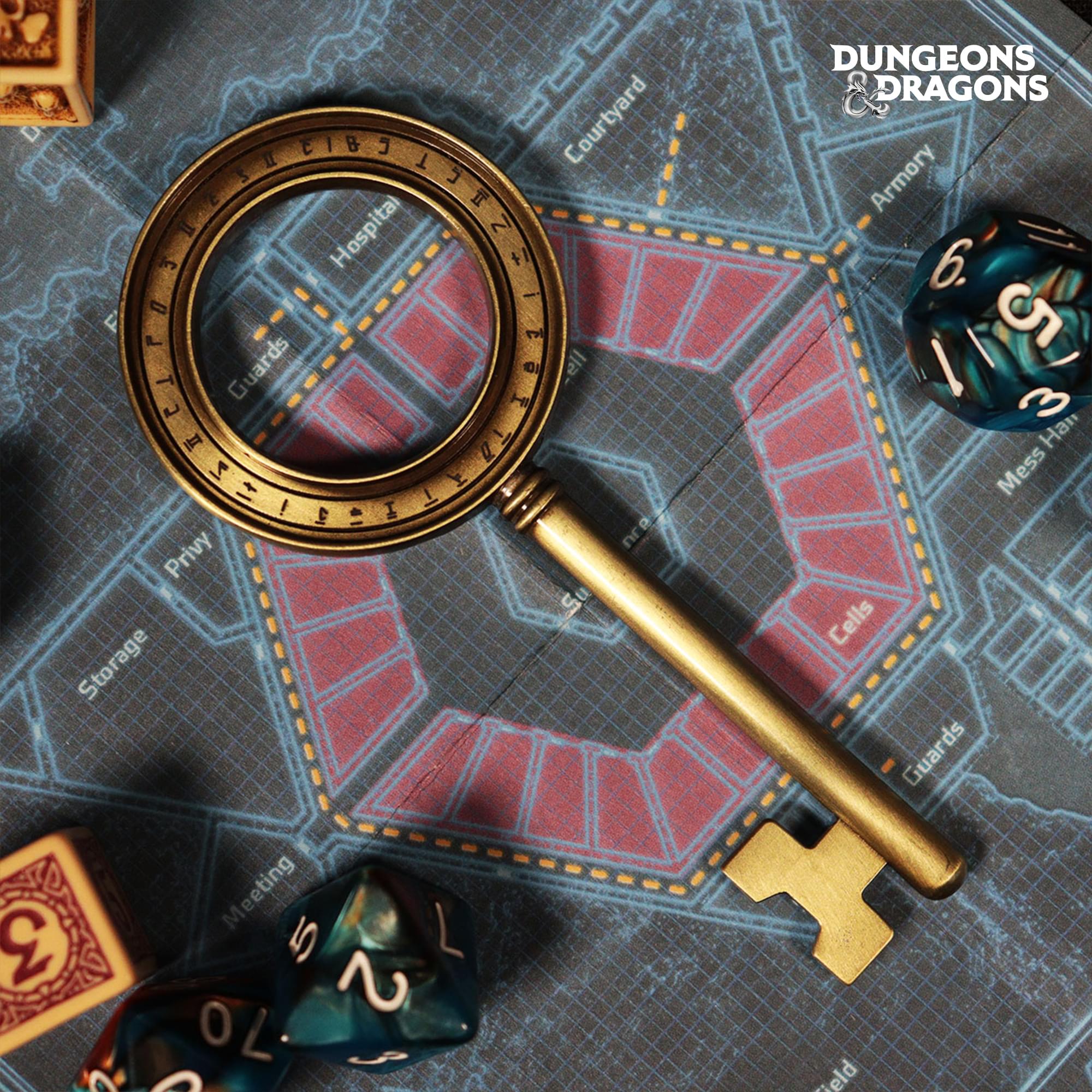 Dungeons & Dragons Keys from the Golden Vault Limited Edition Metal Replica