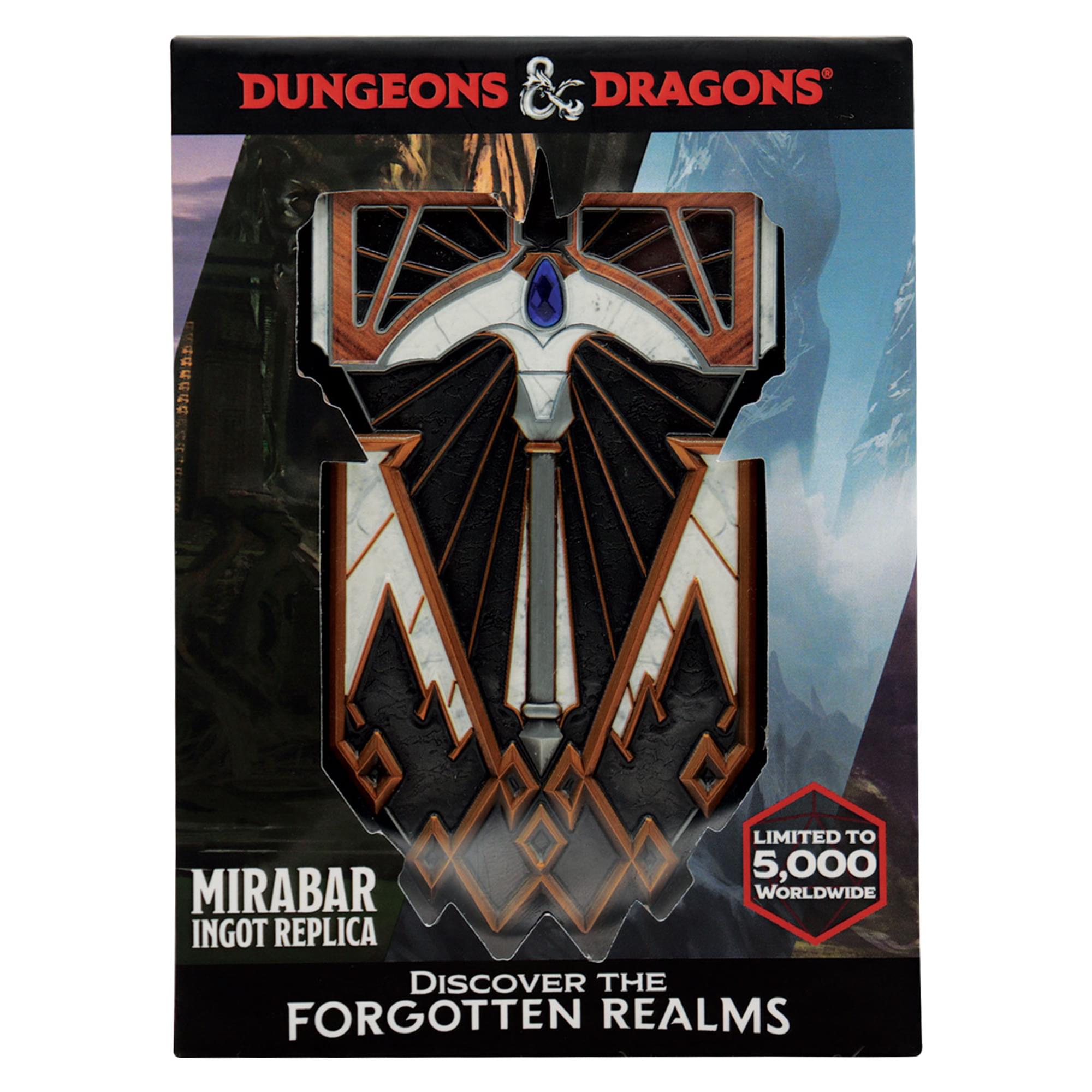 Dungeons & Dragons Mirabar Metal Replica Ingot