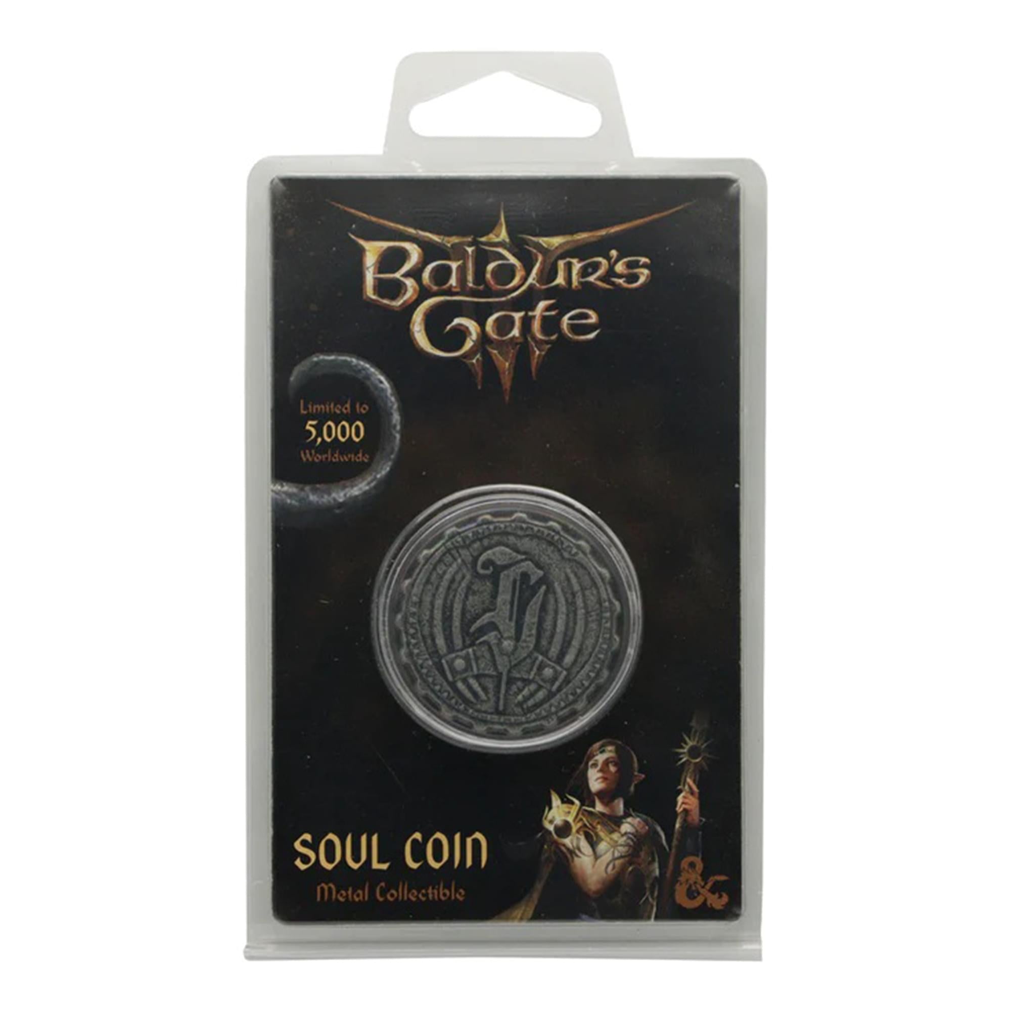 Baldur's Gate 3 Limited Edition Embossed Collectible Soul Coin