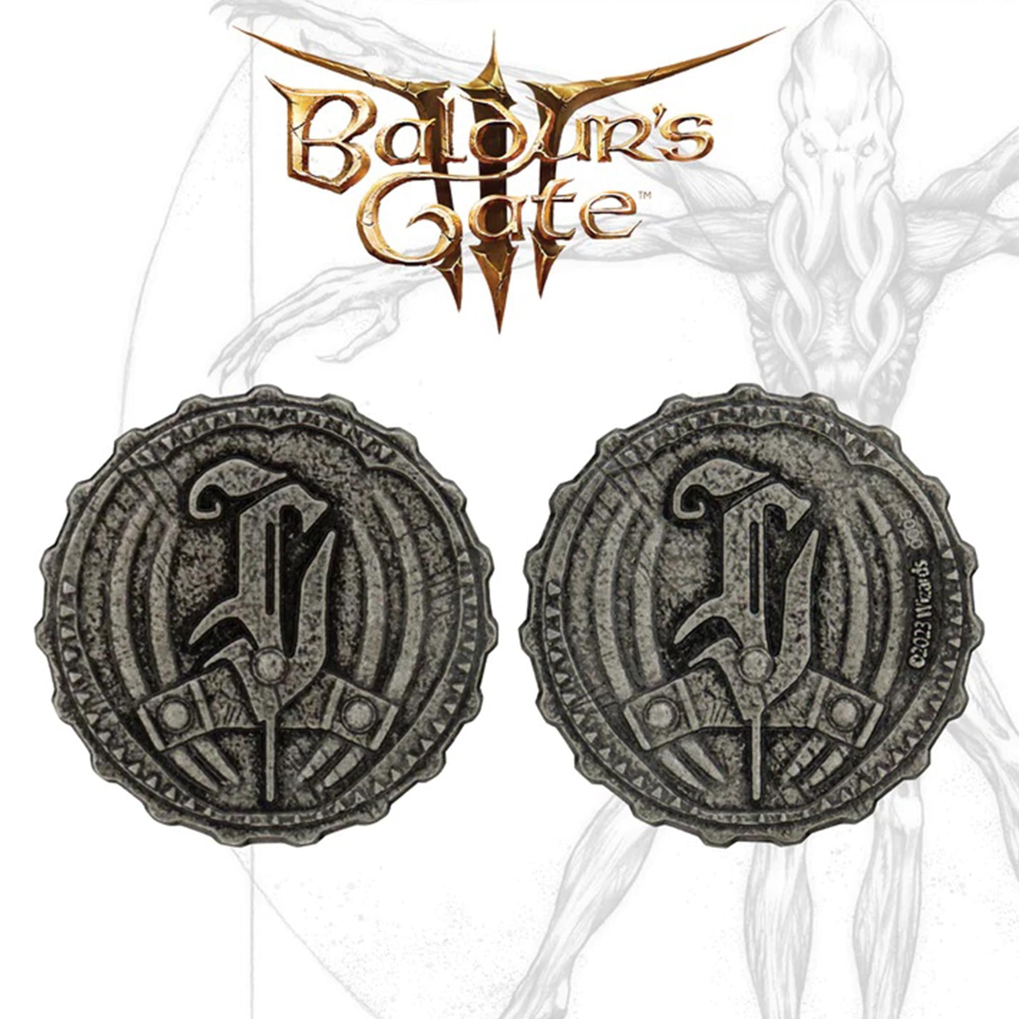 Baldur's Gate 3 Limited Edition Embossed Collectible Soul Coin