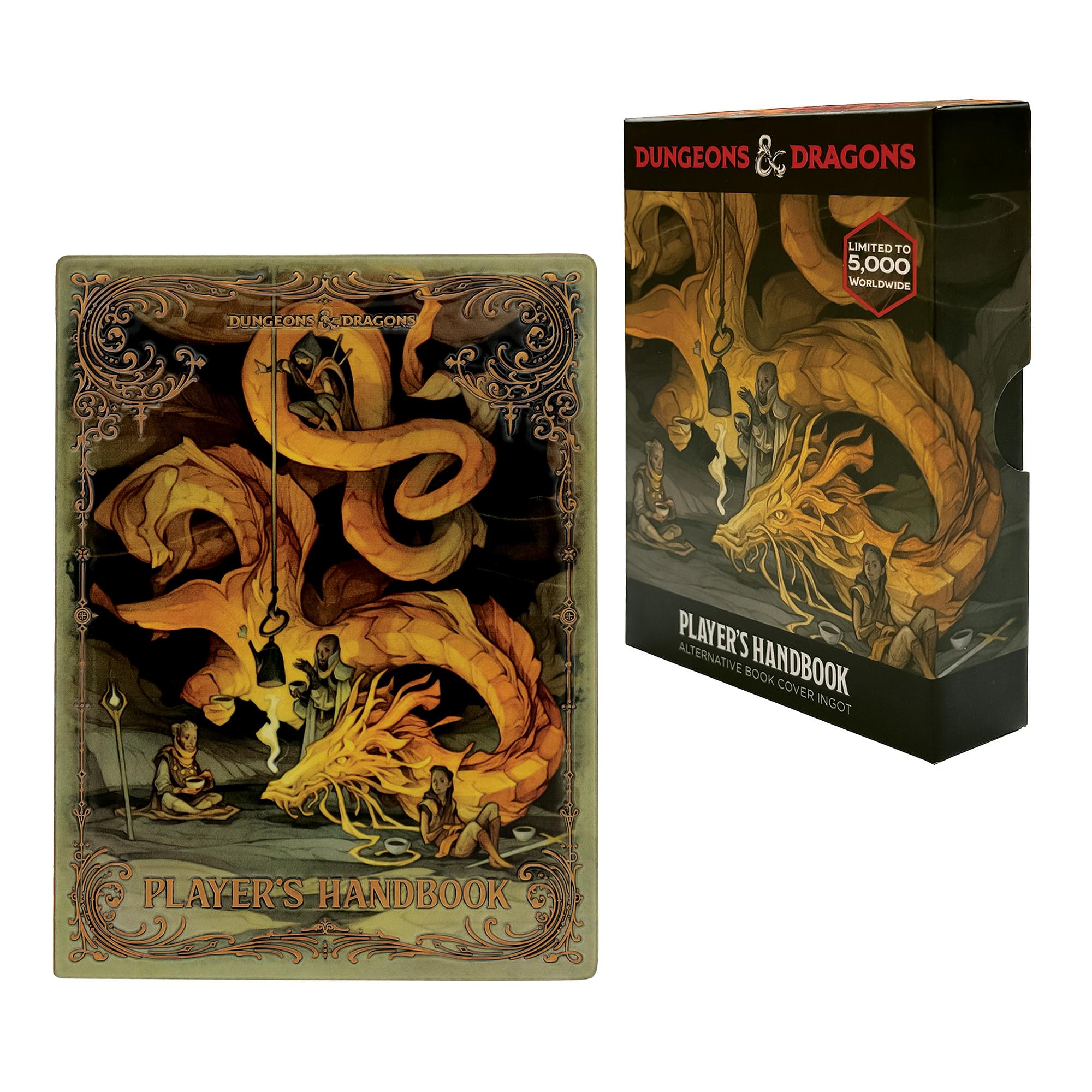 Dungeons & Dragons Player's Handbook Alternate Cover Metal Ingot
