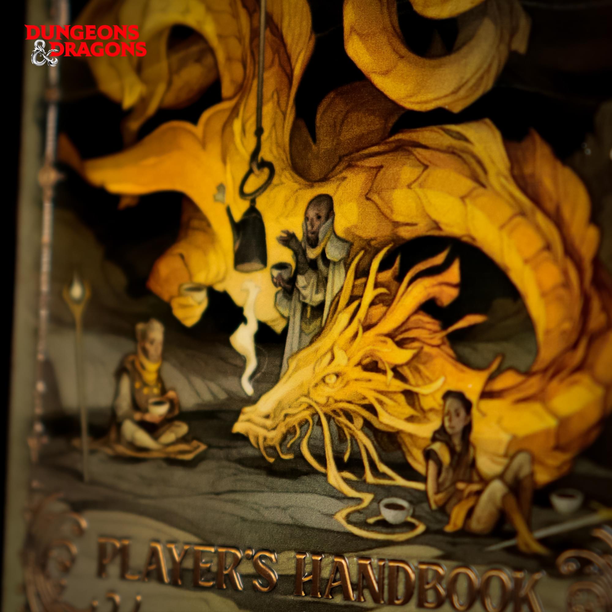 Dungeons & Dragons Player's Handbook Alternate Cover Metal Ingot