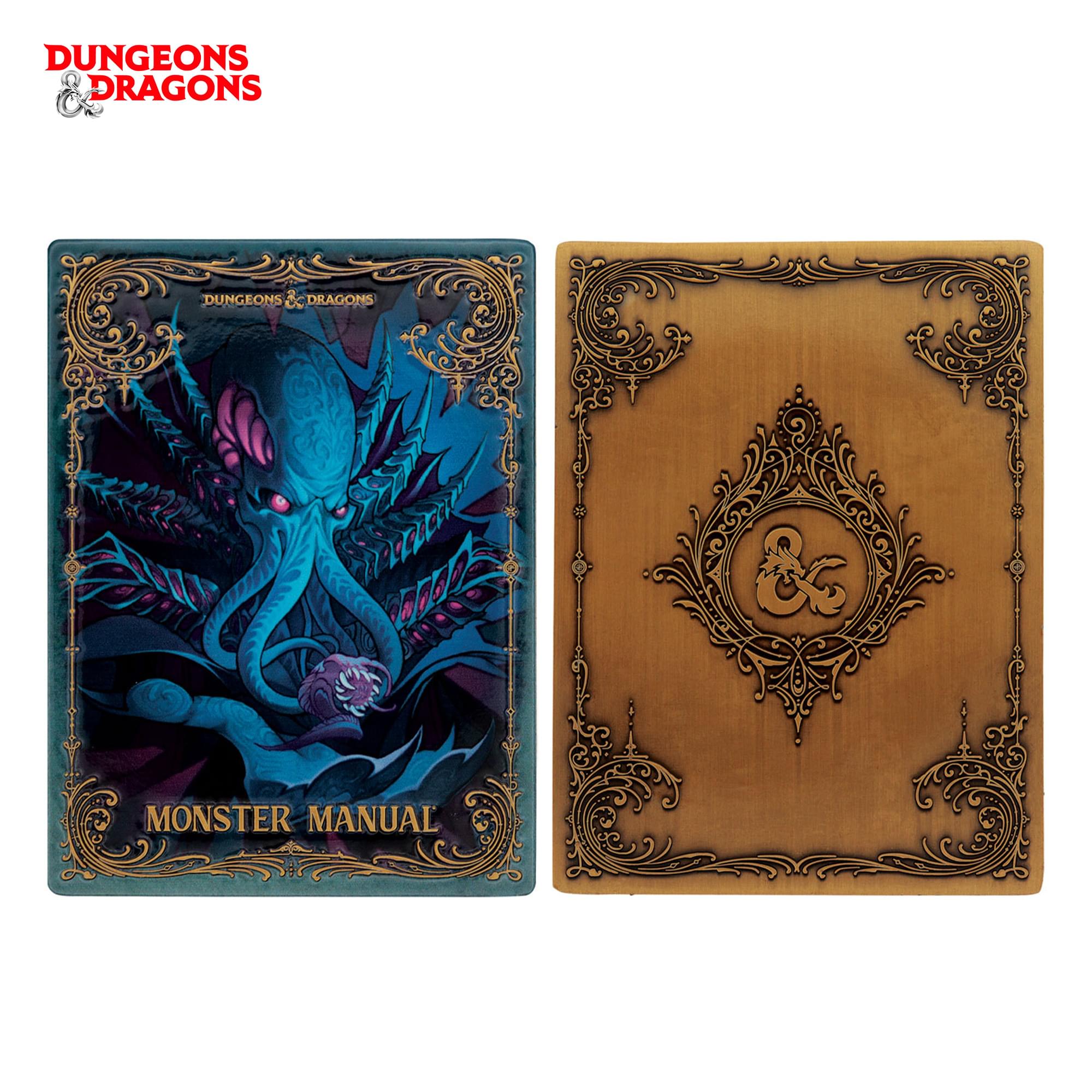 Dungeons & Dragons Monster Manual Alternate Cover Metal Ingot Replica