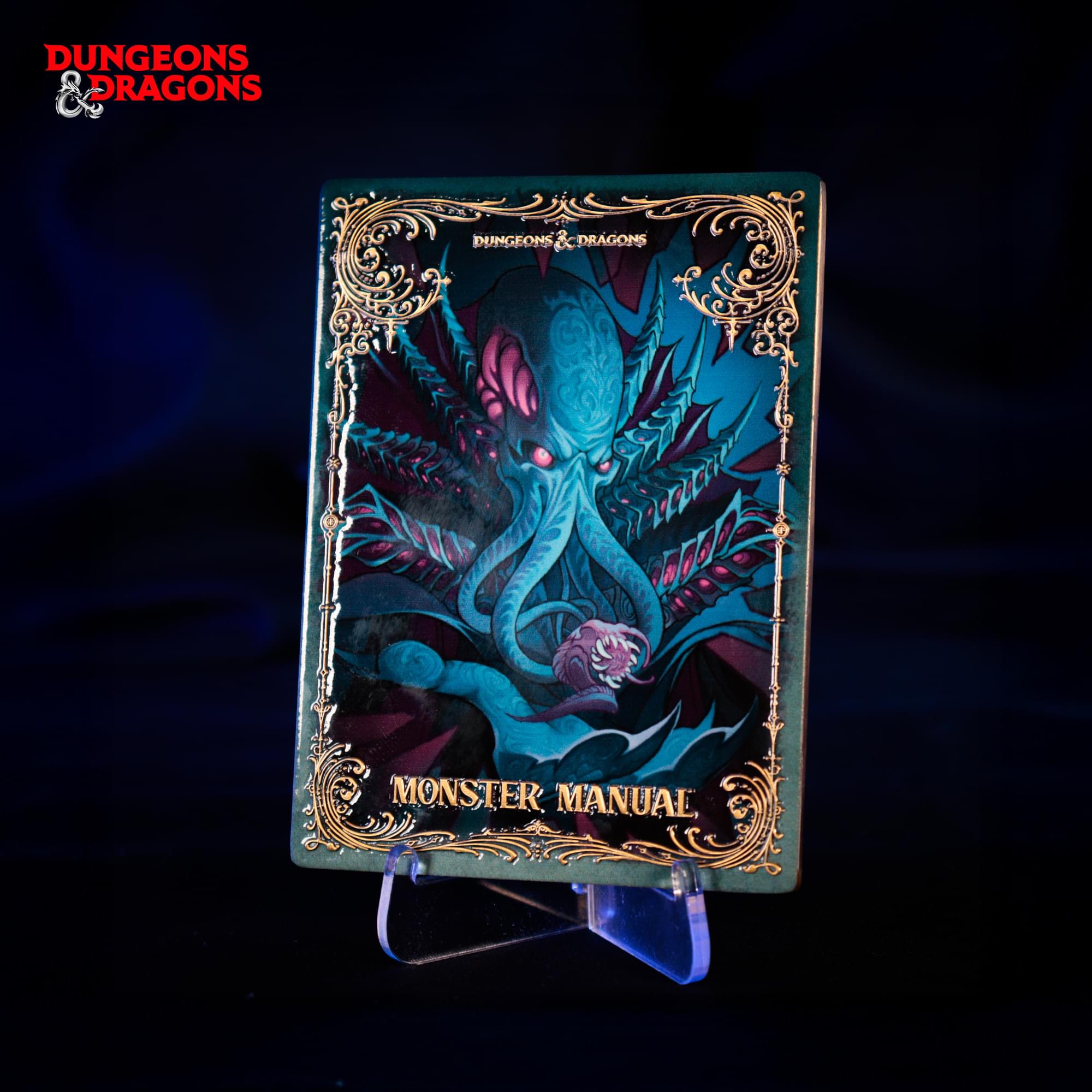 Dungeons & Dragons Monster Manual Alternate Cover Metal Ingot Replica