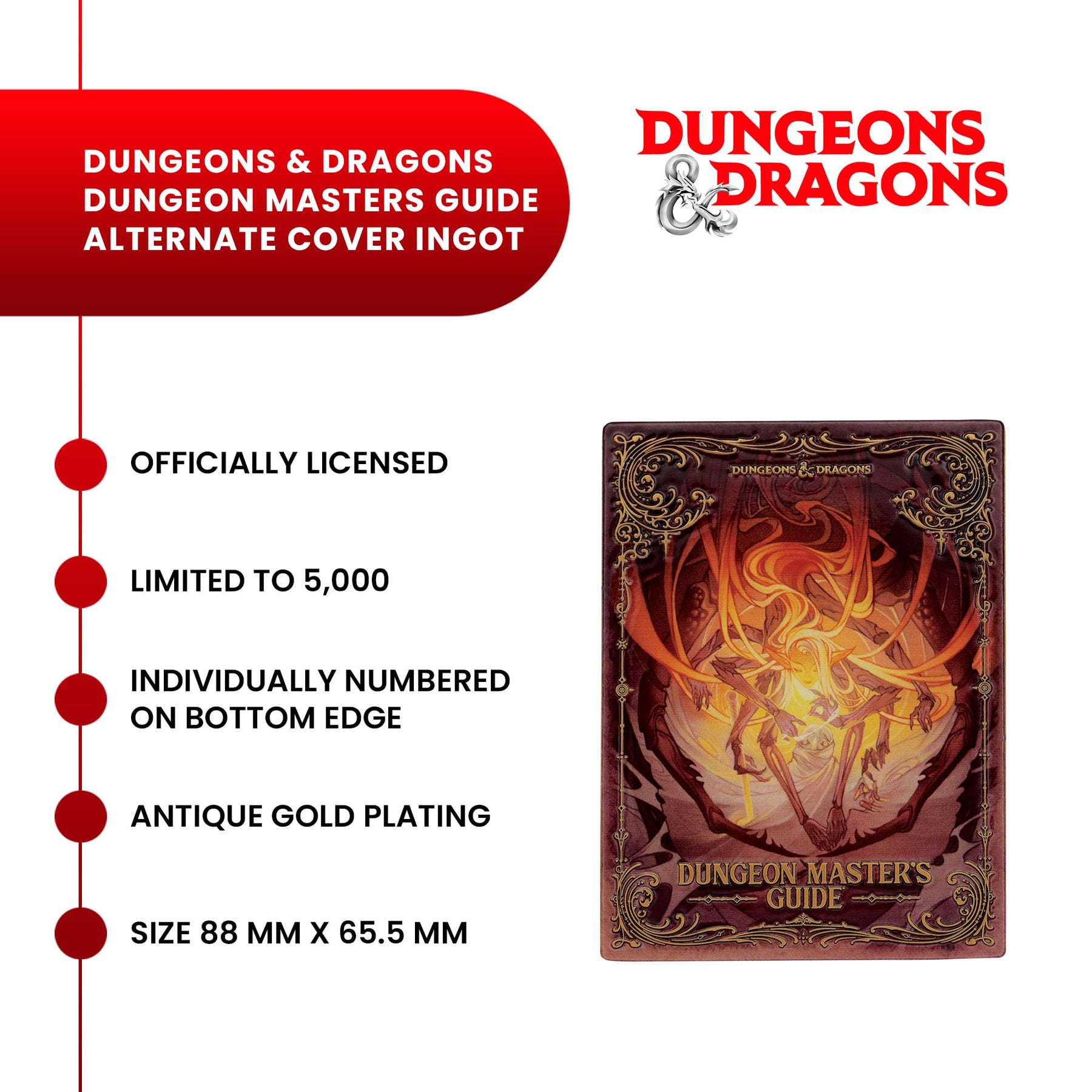 Dungeons & Dragons Dungeon Master's Guide Alternate Cover Metal Ingot