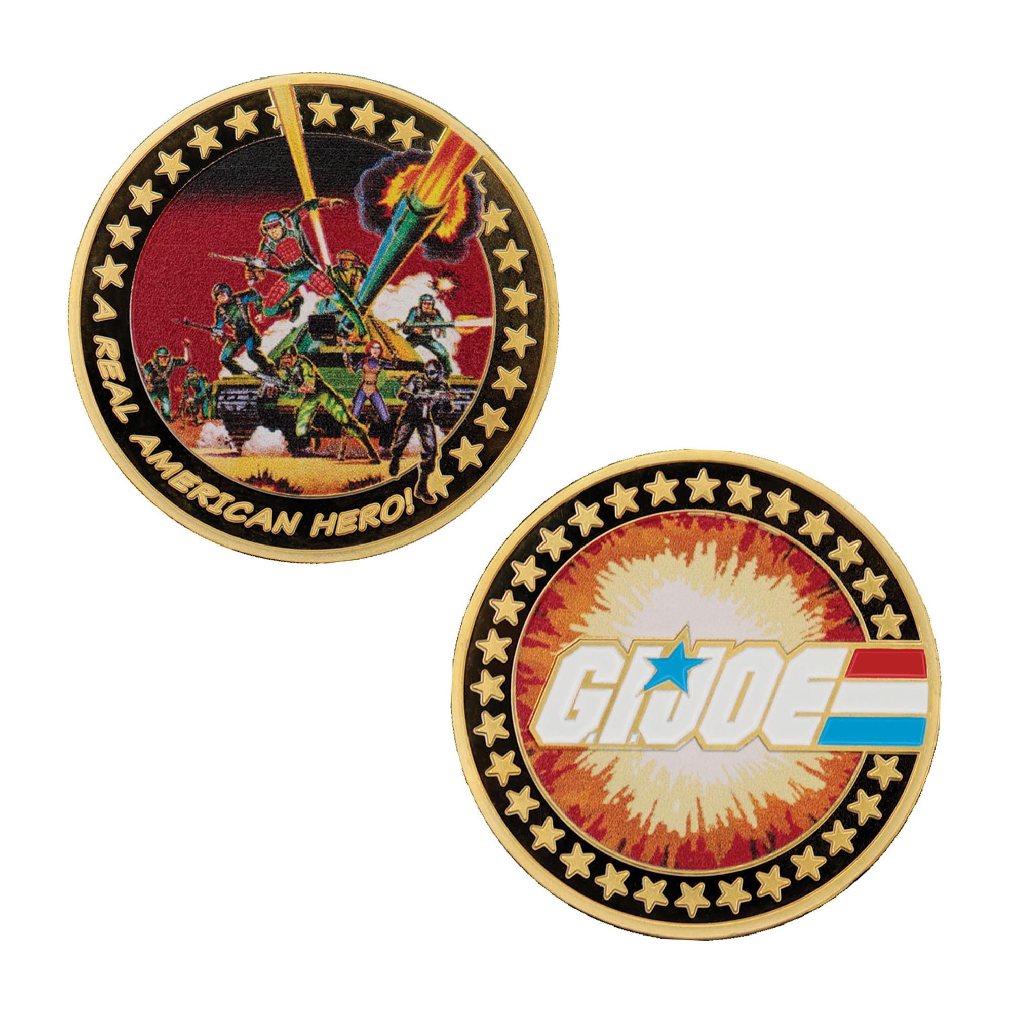 G.I. Joe: A Real American Hero 60th Anniversary 24k Gold Plated Coin