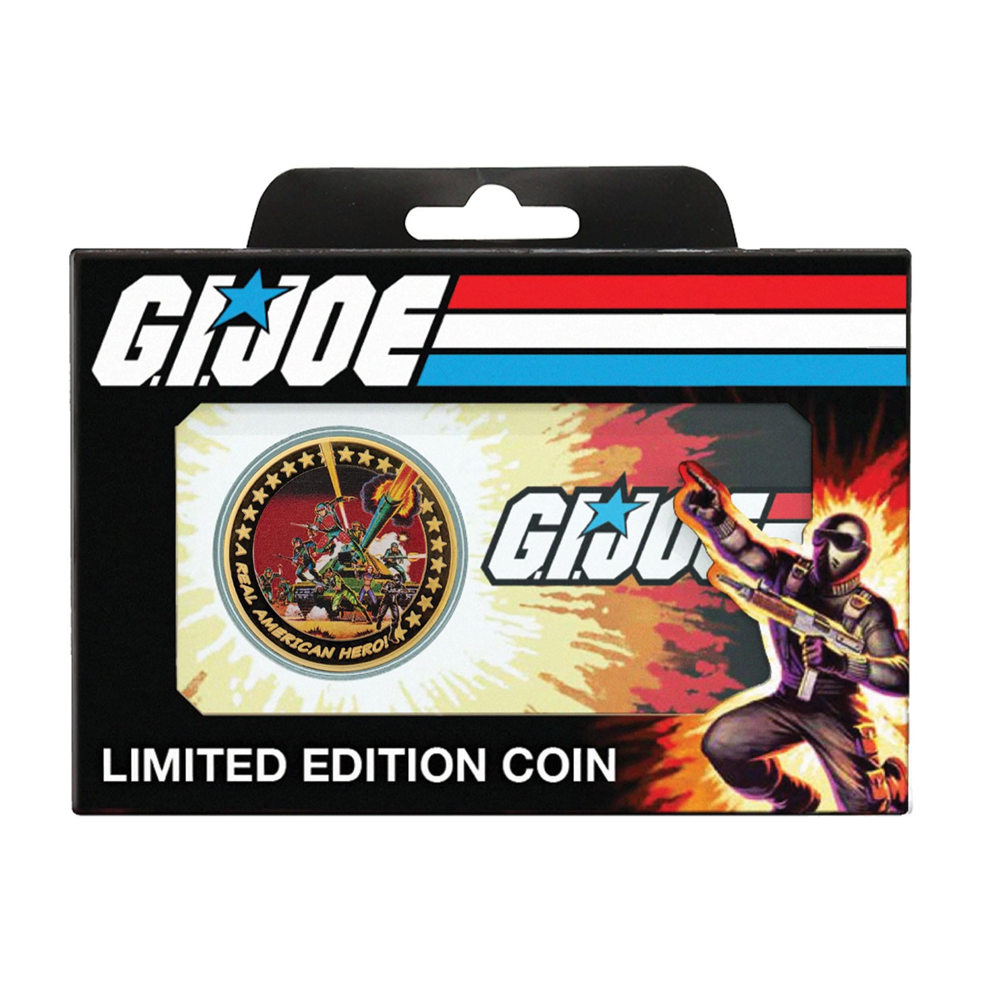 G.I. Joe: A Real American Hero 60th Anniversary 24k Gold Plated Coin