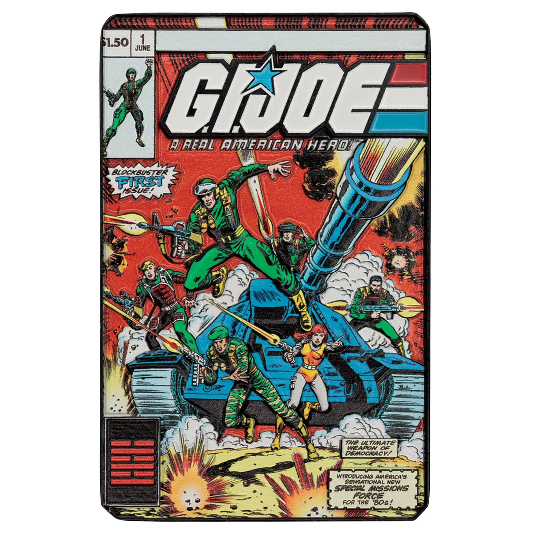 G.I. Joe: A Real American Hero #1 Limited Edition Ingot