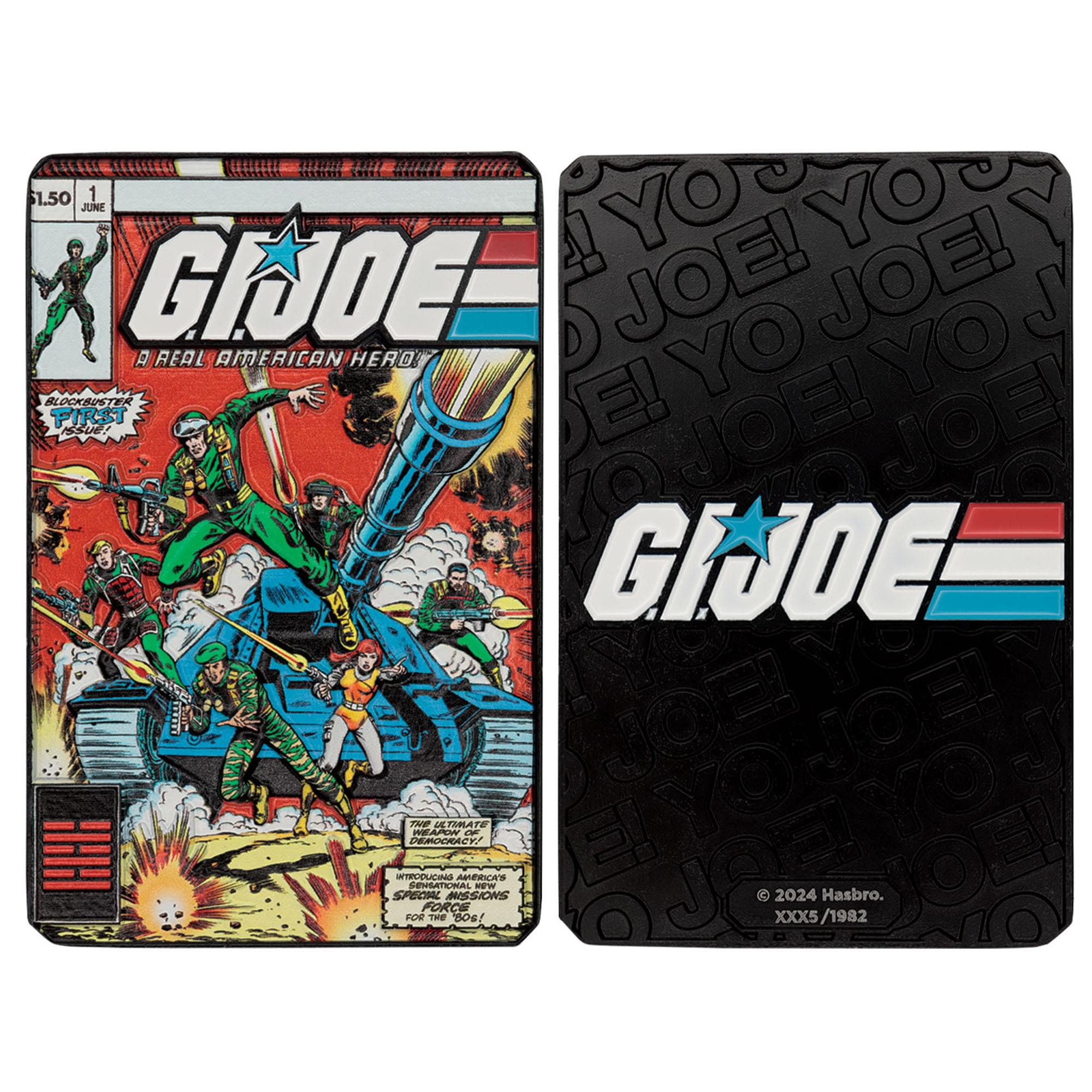 G.I. Joe: A Real American Hero #1 Limited Edition Ingot