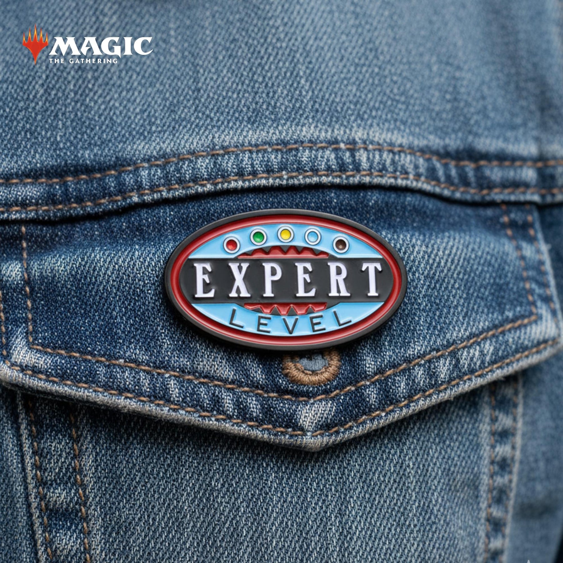 Magic The Gathering Expert Level Limited Edition Pin Badge