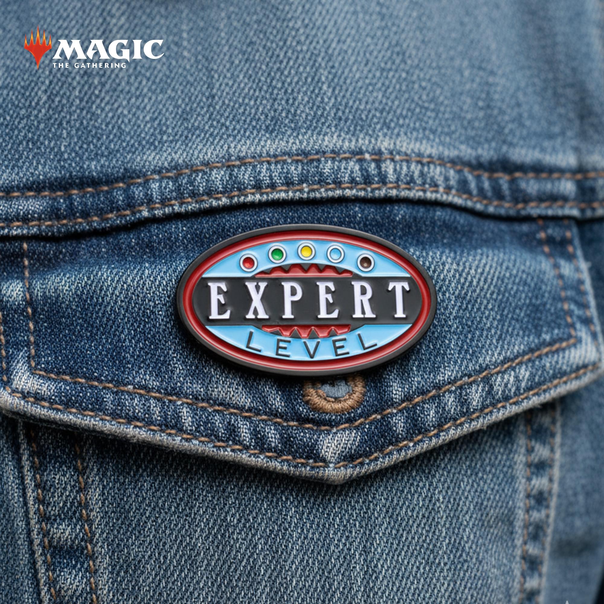 Magic The Gathering Expert Level Limited Edition Pin Badge