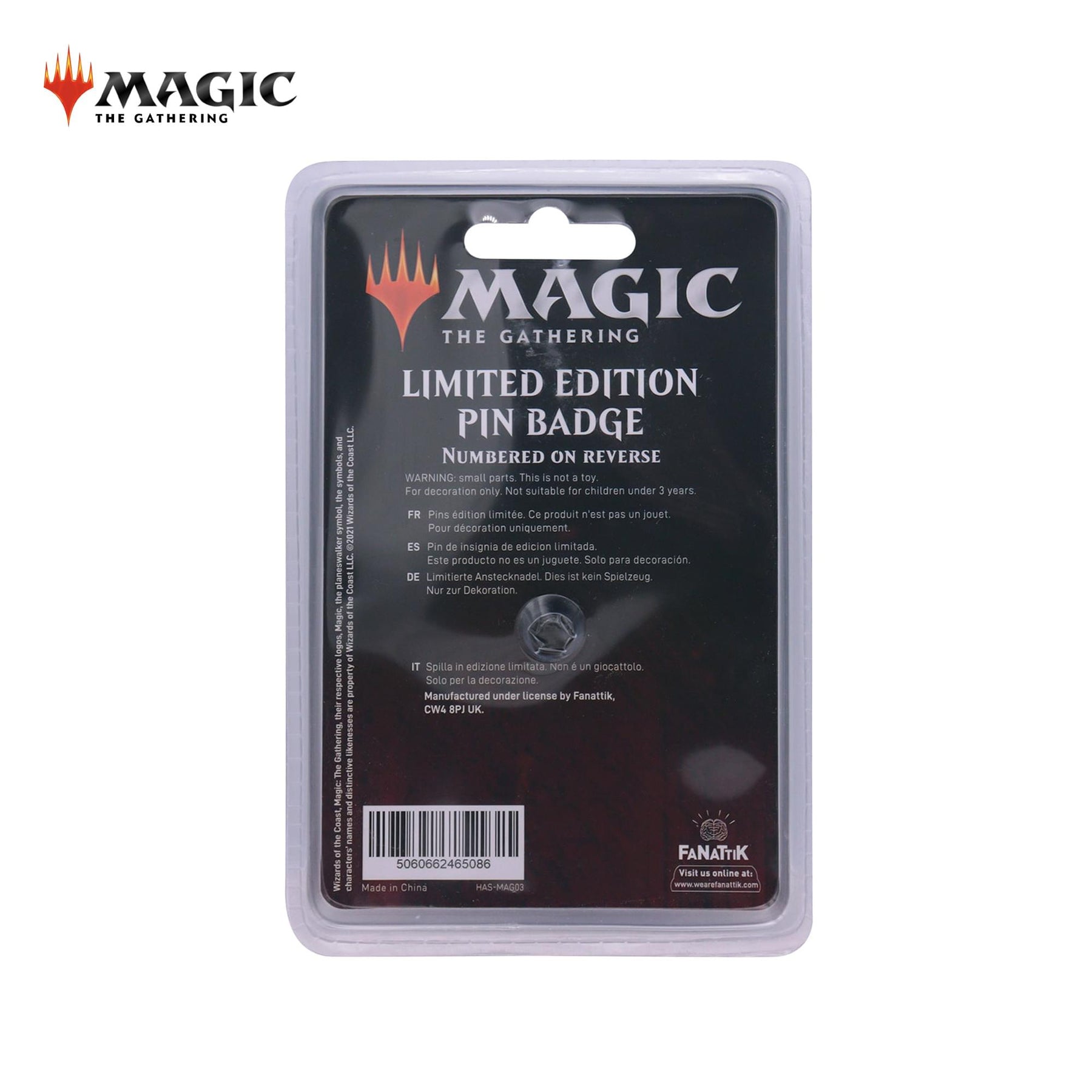 Magic The Gathering Expert Level Limited Edition Pin Badge