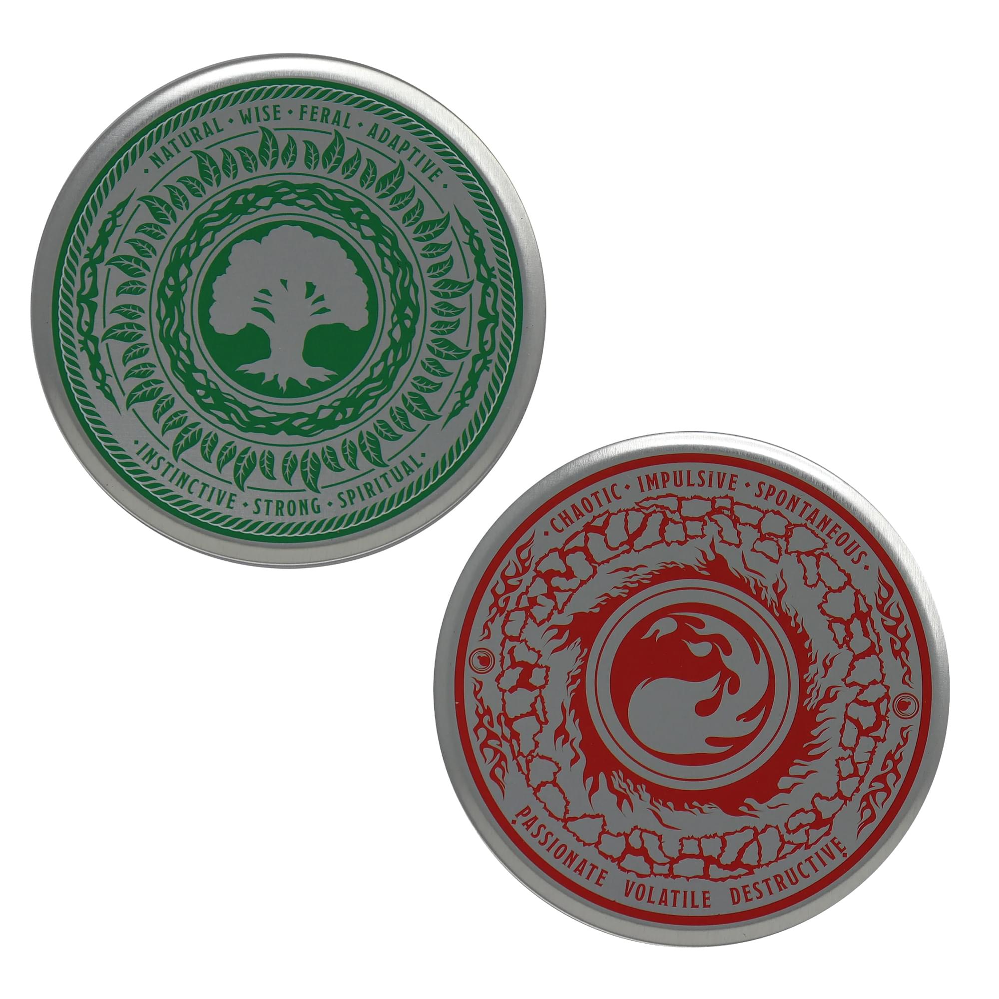 Magic The Gathering 5-Piece Mana Symbols Drink Coaster Set