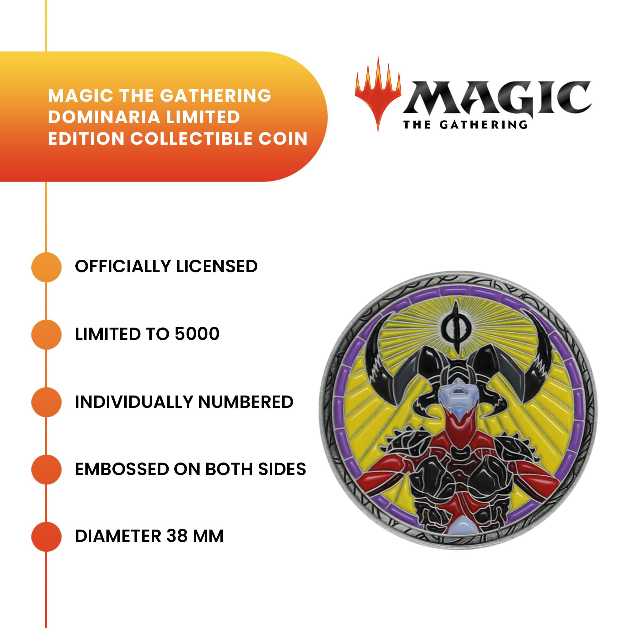 Magic the Gathering Dominaria Limited Edition Collectible Coin