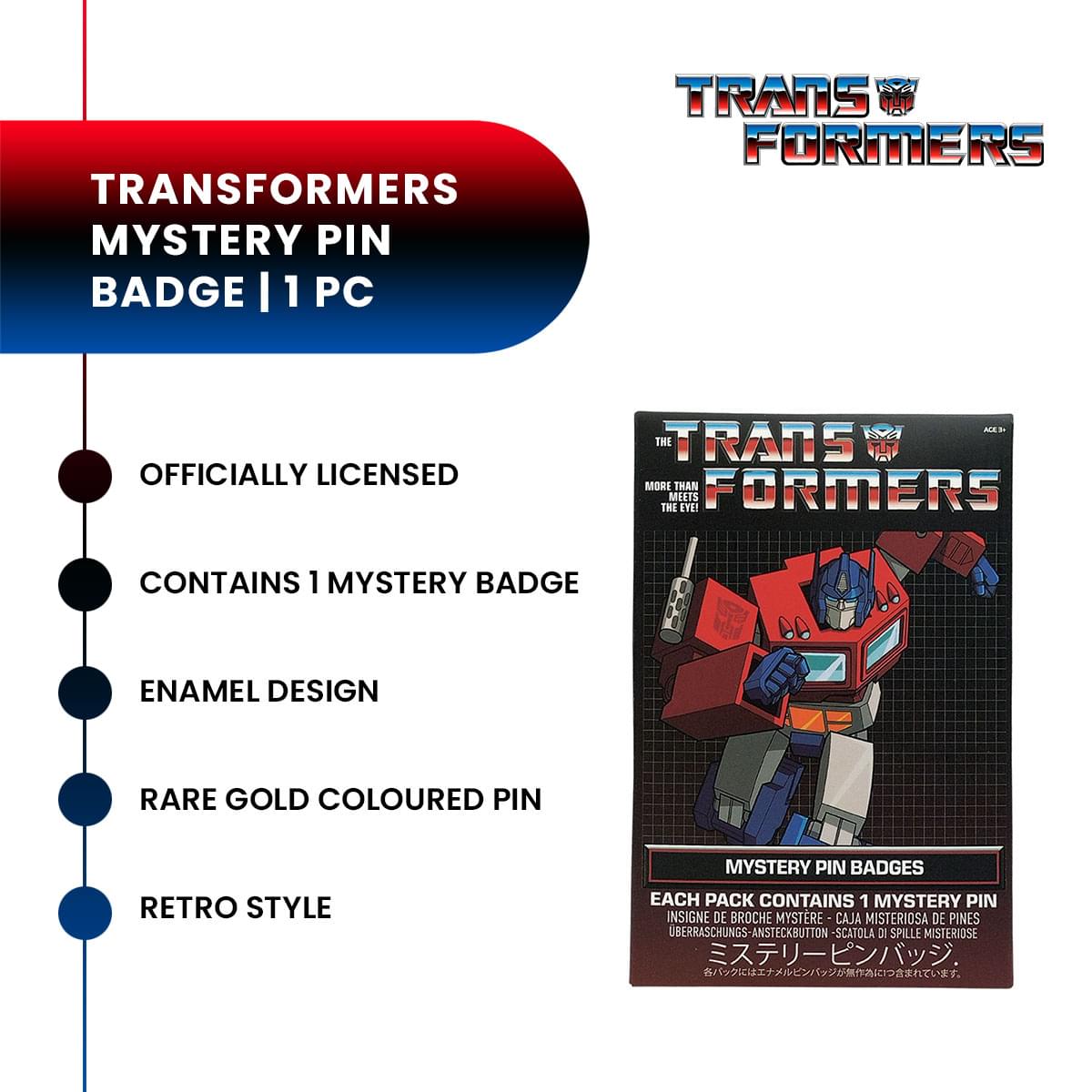 Transformers Mystery Pin Badge | One Random