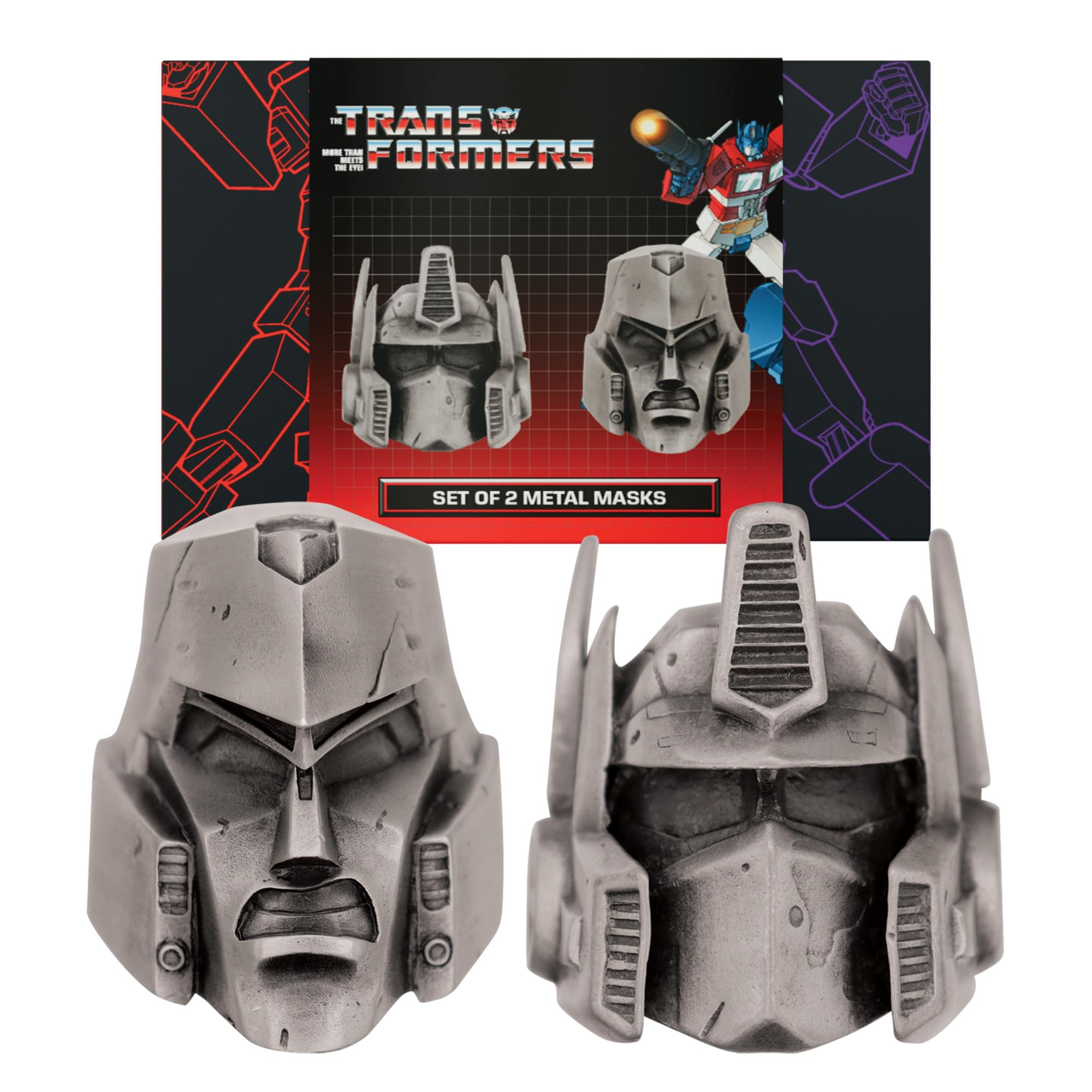 Transformers Optimus and Megatron Limited Edition Helmet Replicas