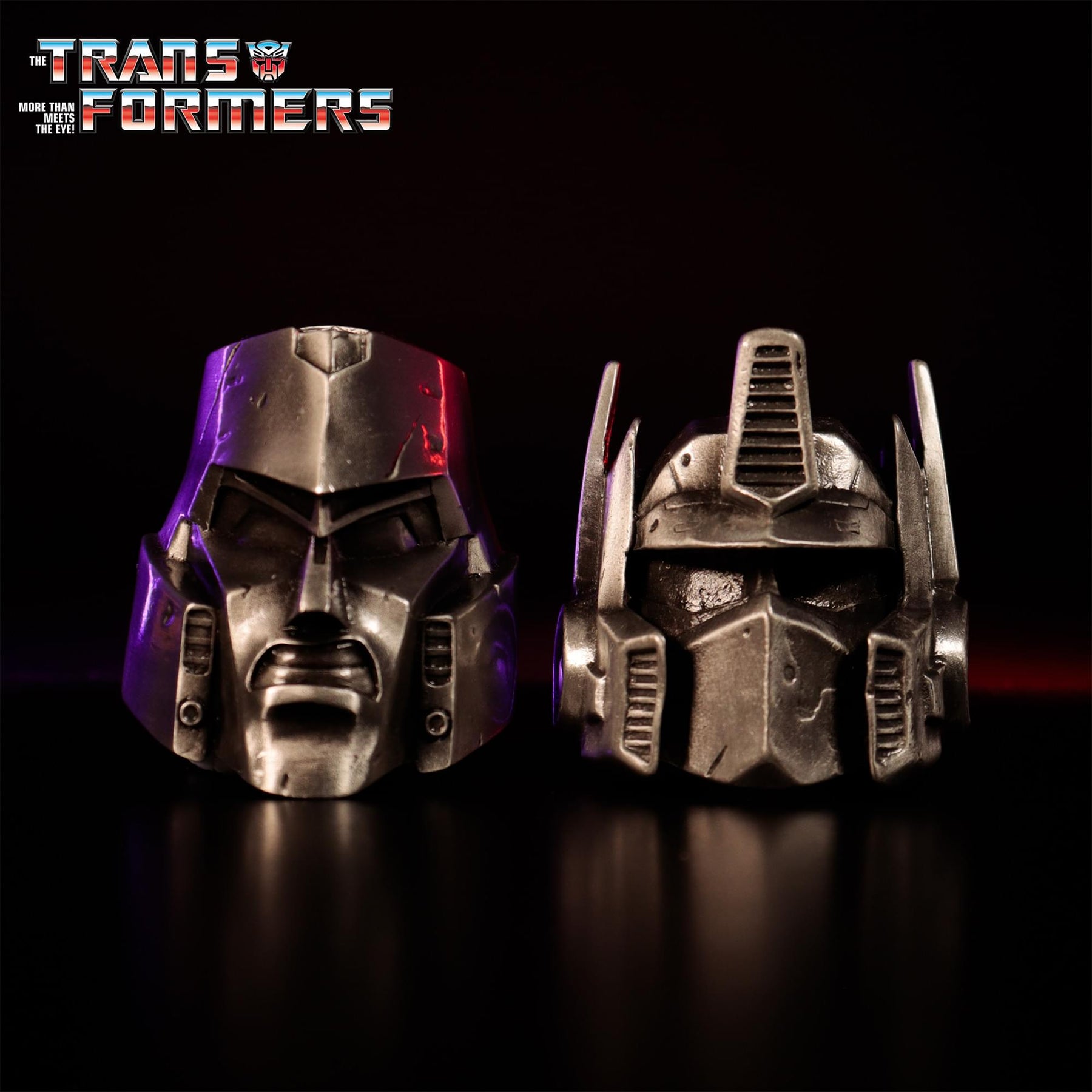 Transformers Optimus and Megatron Limited Edition Helmet Replicas