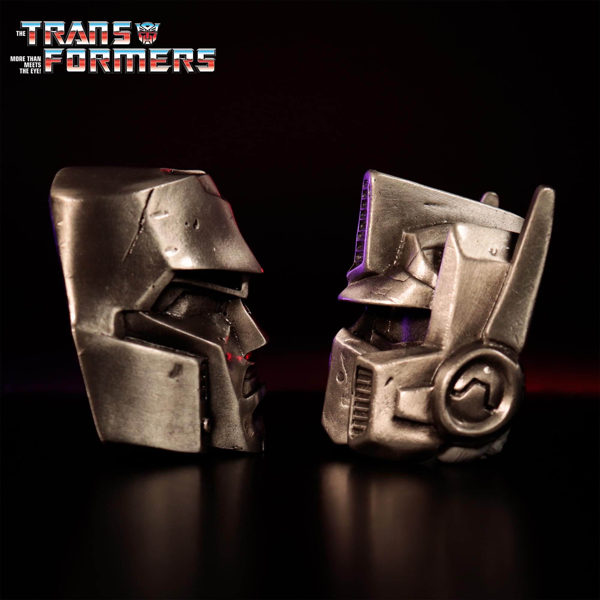 Transformers Optimus and Megatron Limited Edition Helmet Replicas
