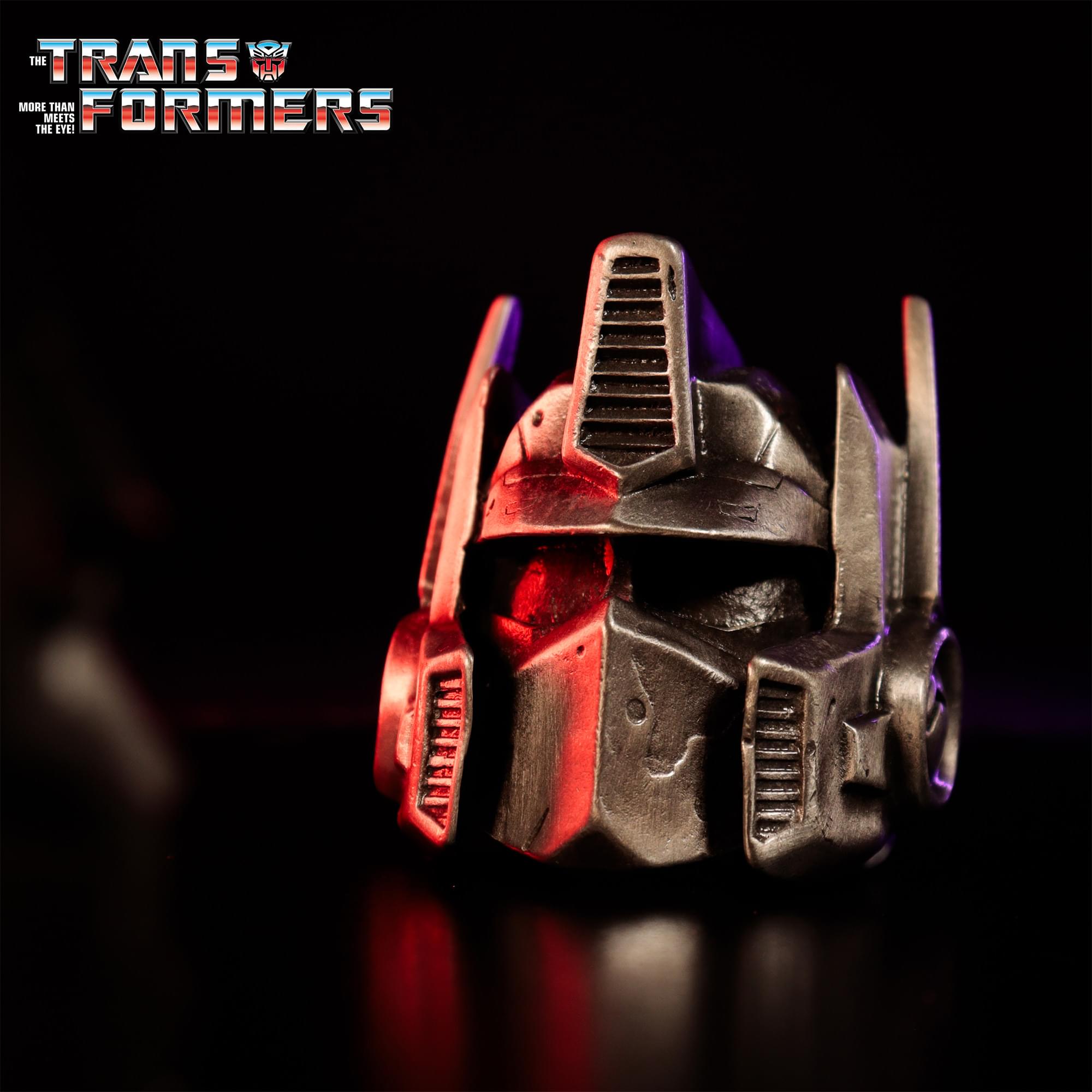 Transformers Optimus and Megatron Limited Edition Helmet Replicas
