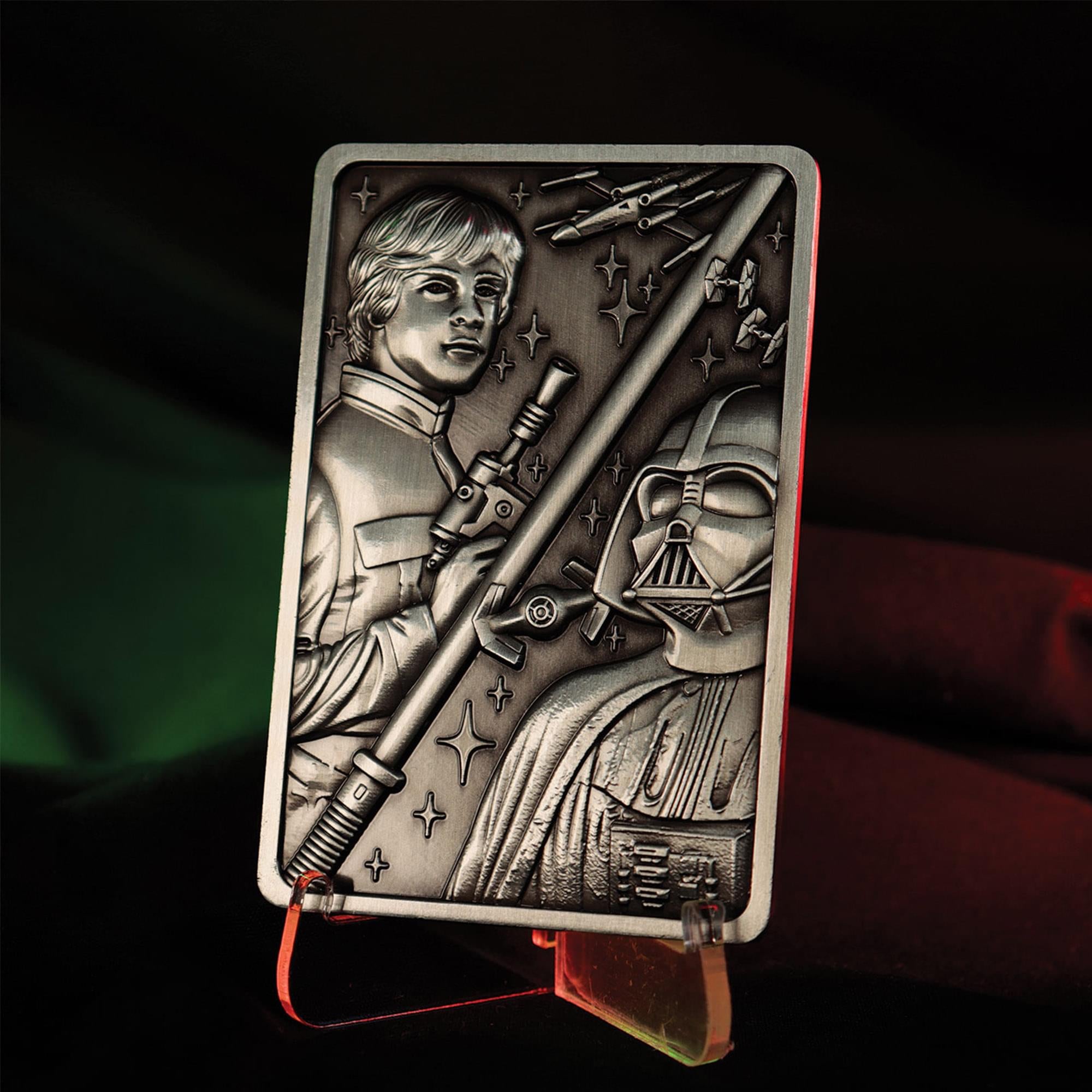 Star Wars Episode V: The Empire Strikes Back Luke and Vader Replica Ingot