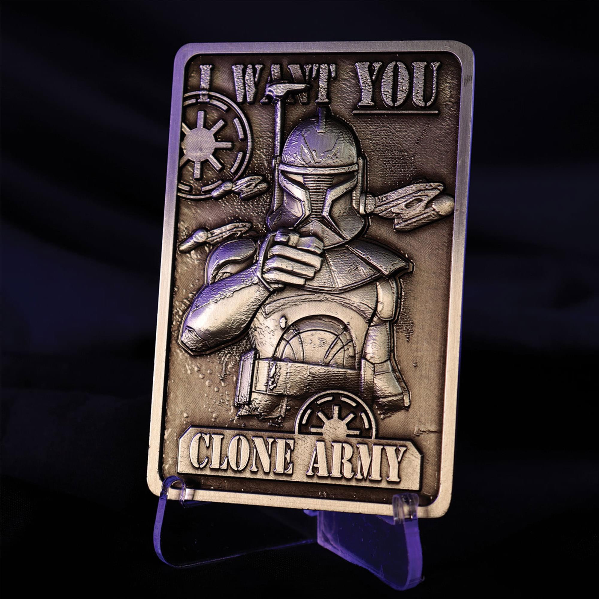Star Wars: The Clone Wars Captain Rex Replica Ingot