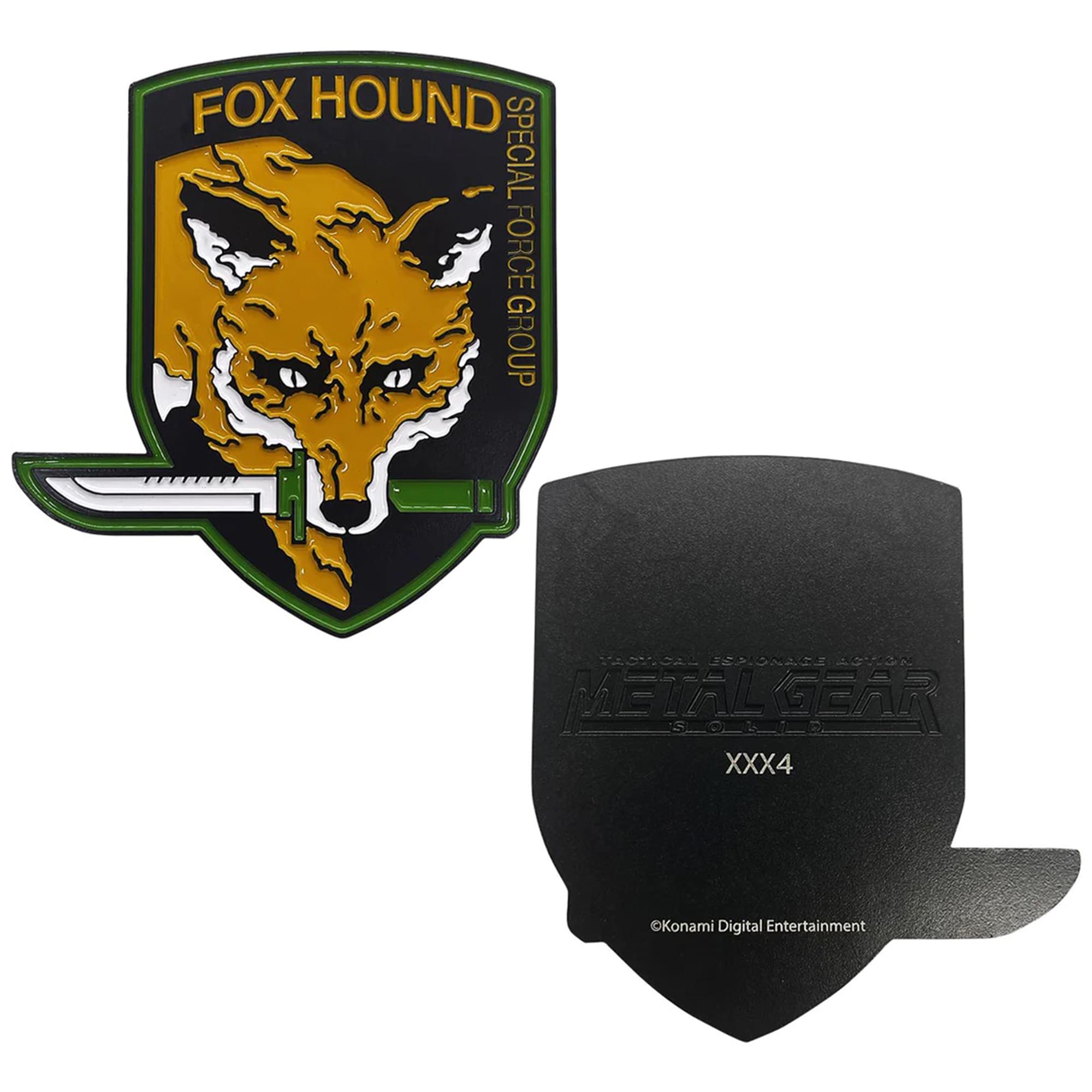 Metal Gear Solid Limited Edition Ingot | FOXHOUND Insignia