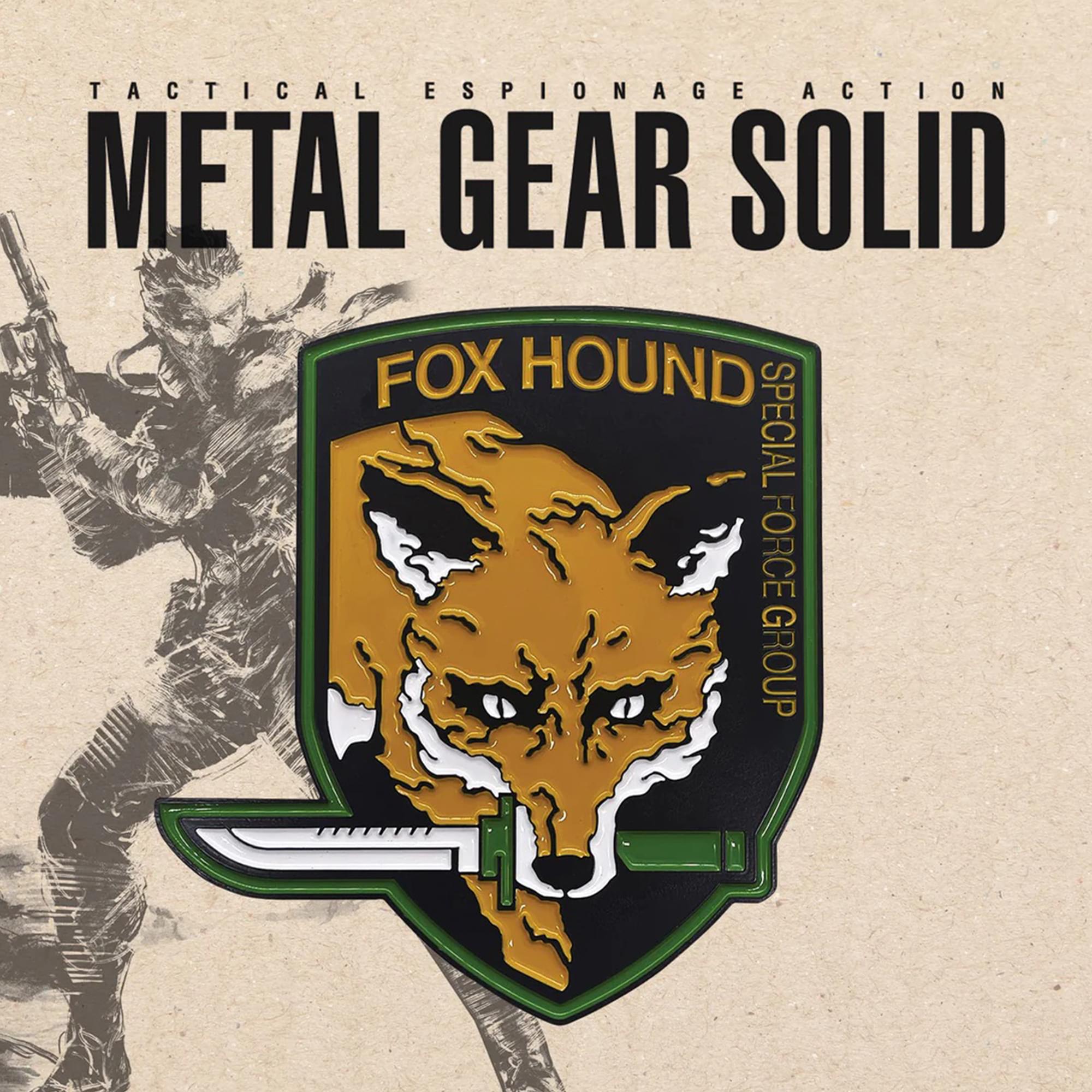 Metal Gear Solid Limited Edition Ingot | FOXHOUND Insignia