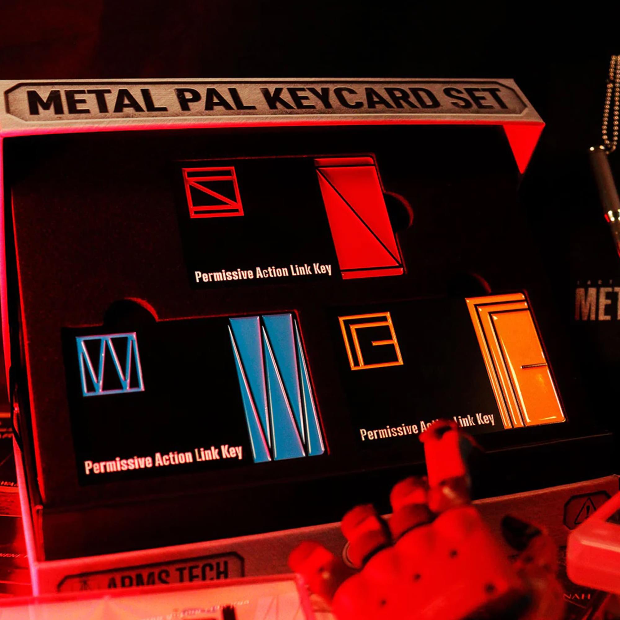 Metal Gear Solid Limited Edition Replica Key Cards | Set of 3