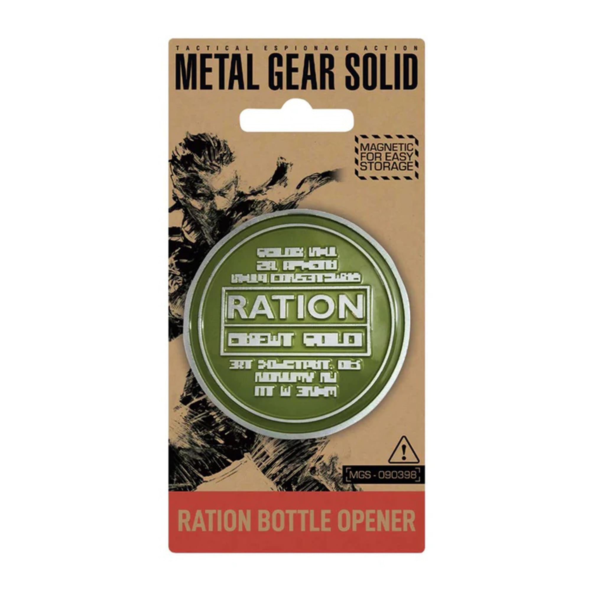 Metal Gear Solid Ration Bottle Opener
