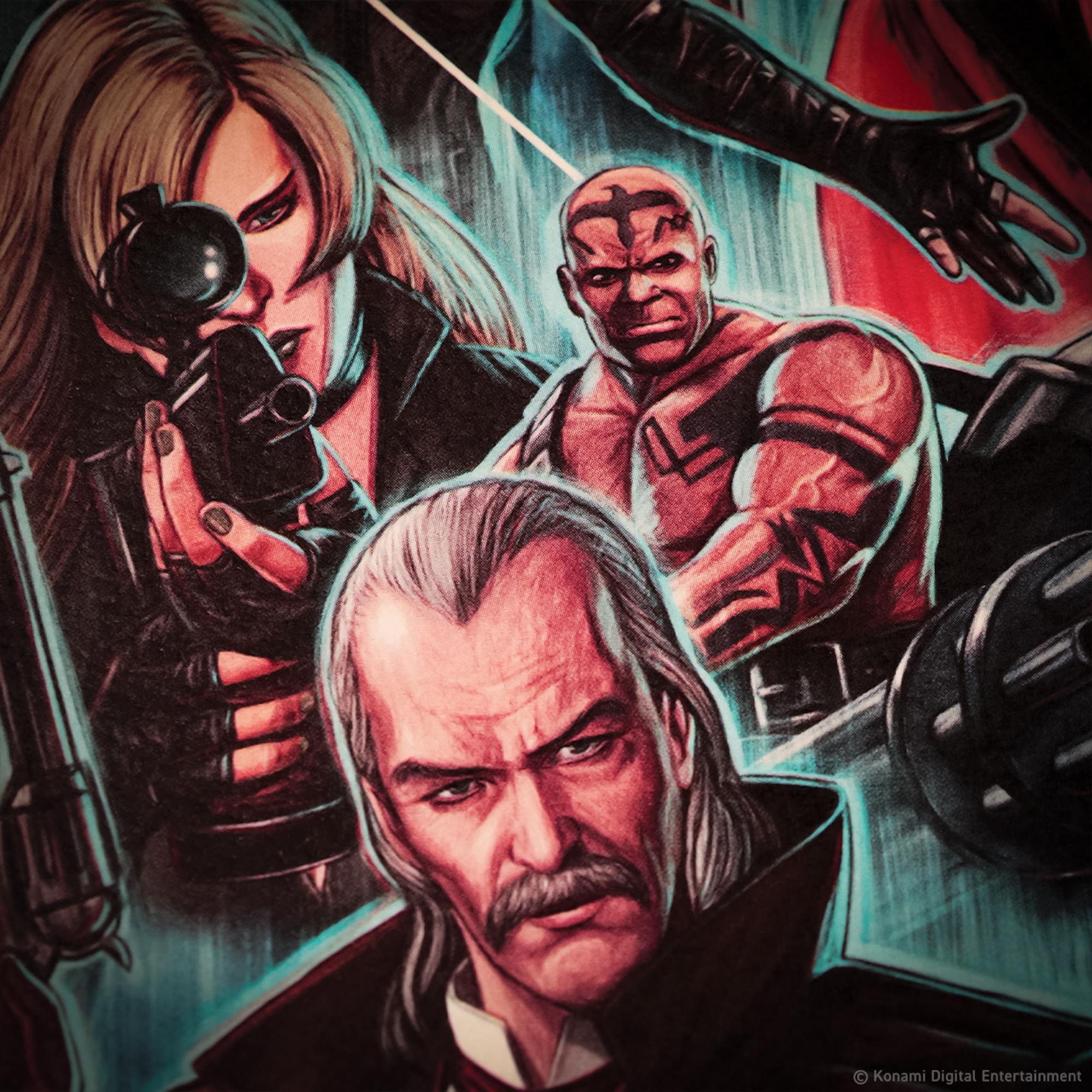 Metal Gear Solid Montage A3 Art Print | 11.5 x 16.5 Inches