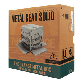 Metal Gear Solid 2 Metal Replica Cardboard Box