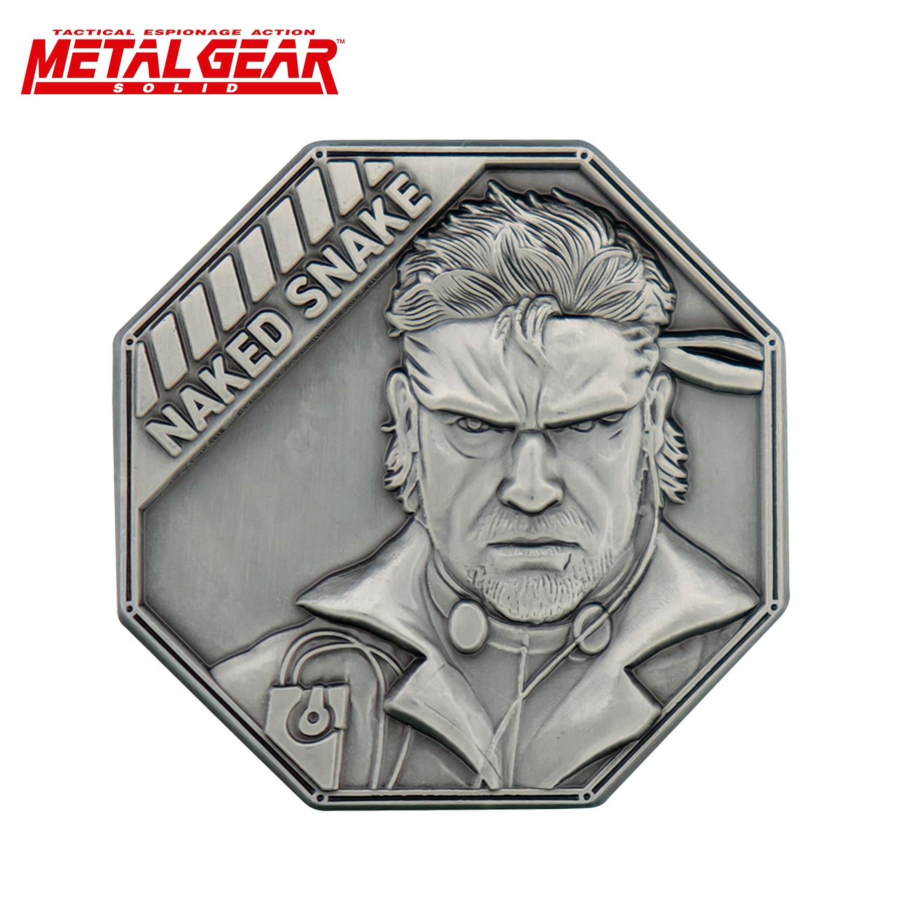 Metal Gear Solid Delta Naked Snake Embossed Collectible Coin