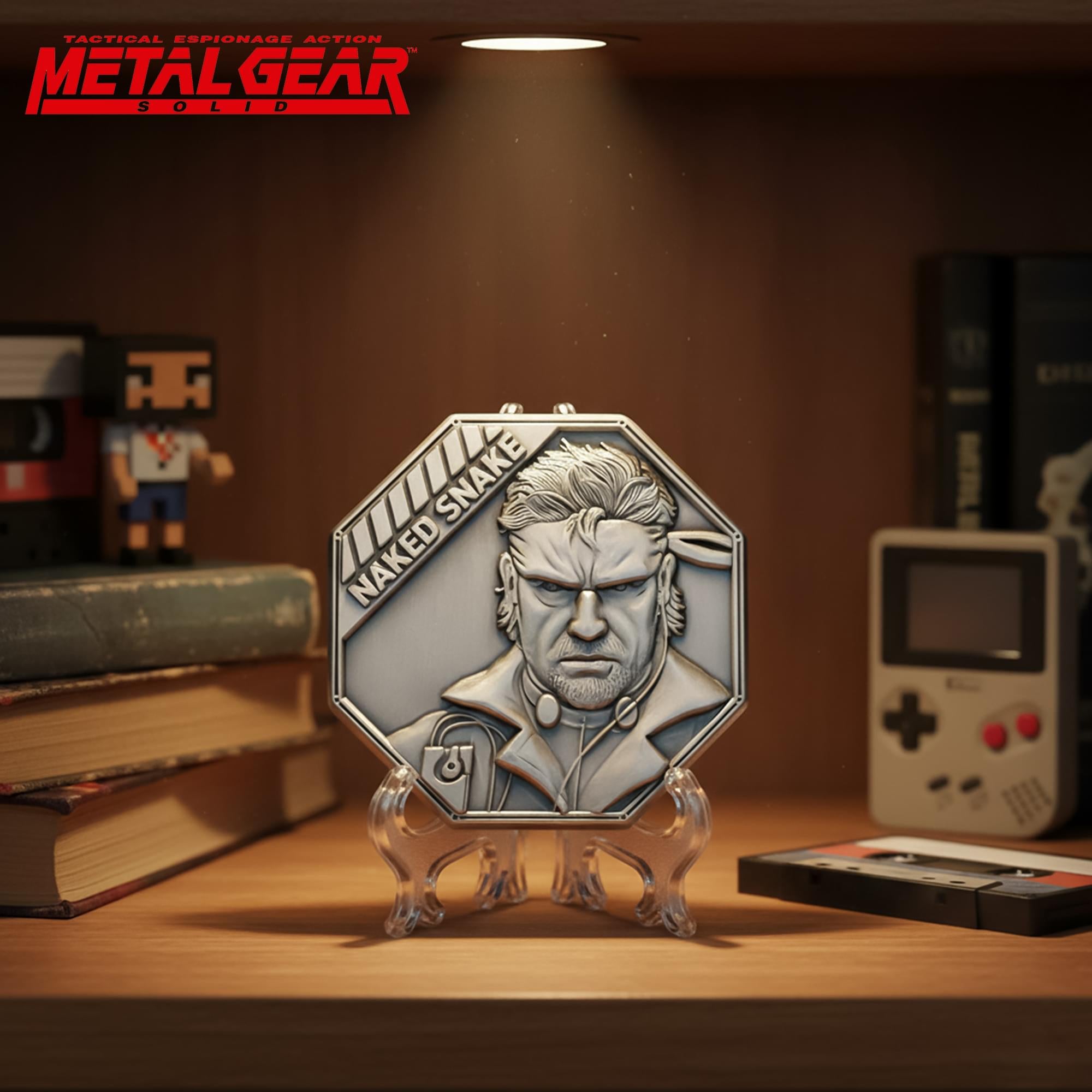 Metal Gear Solid Delta Naked Snake Limited Edition Embossed Collectible Coin