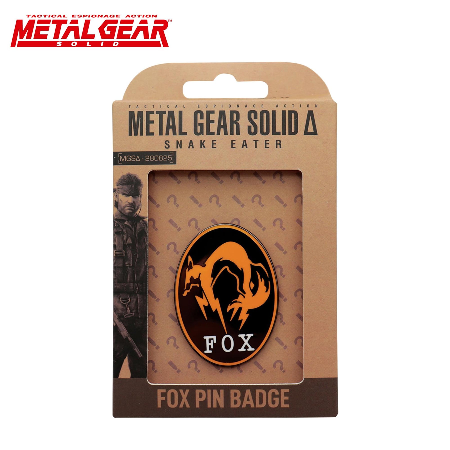 Metal Gear Solid Delta FOX Logo Limited Edition Enamel Pin
