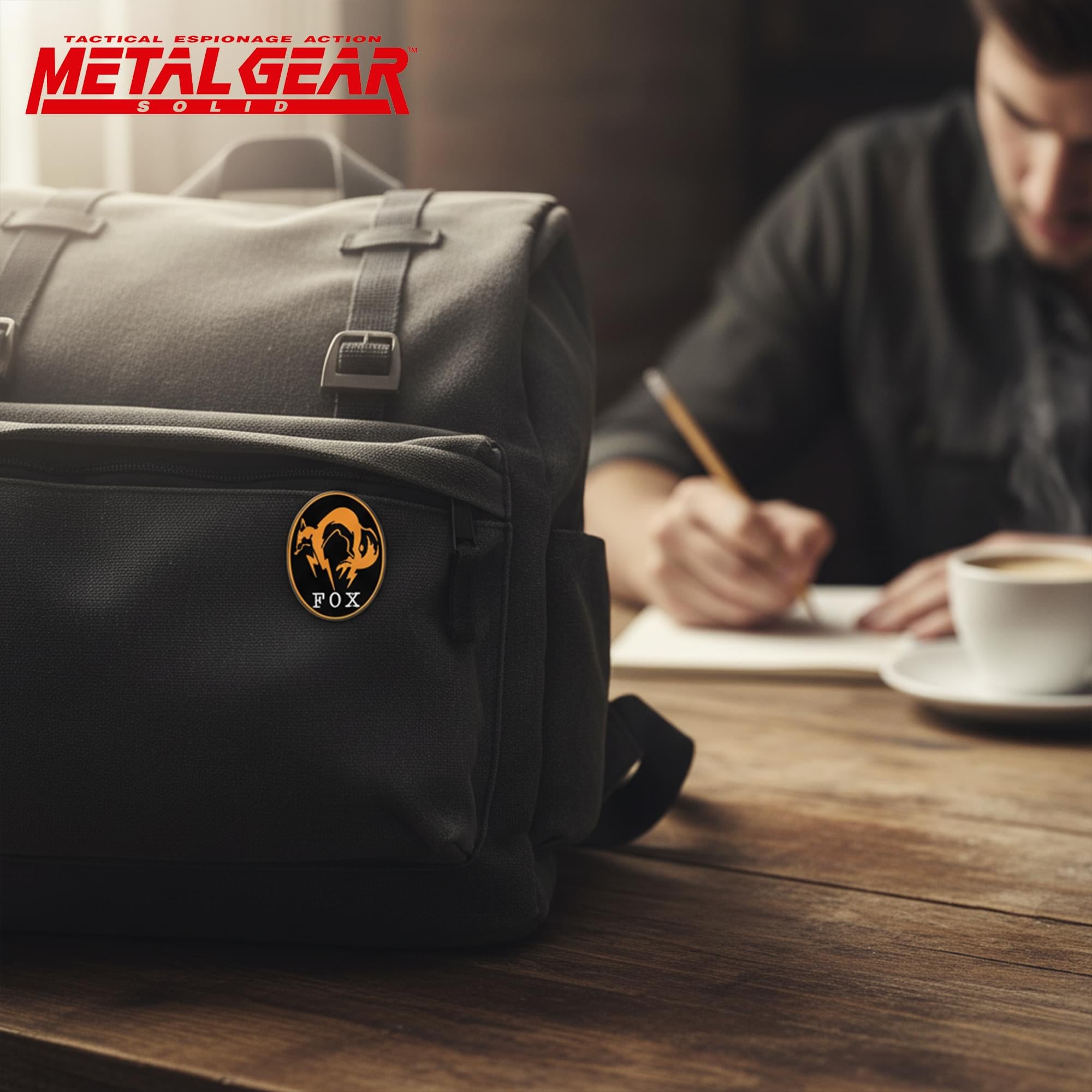 Metal Gear Solid Delta FOX Logo Limited Edition Enamel Pin