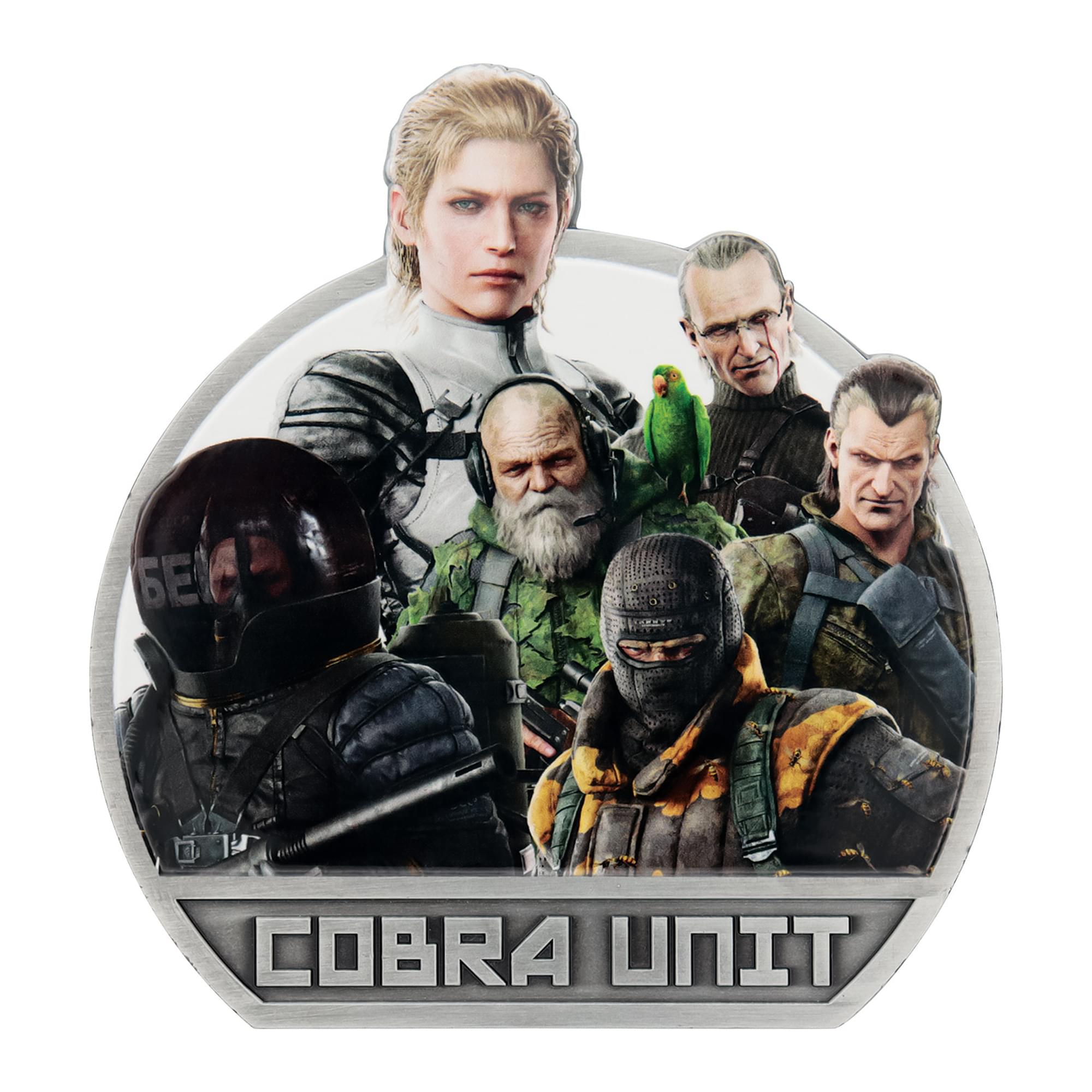 Metal Gear Solid Delta "Cobra Unit" Limited Edition Metal Medallion
