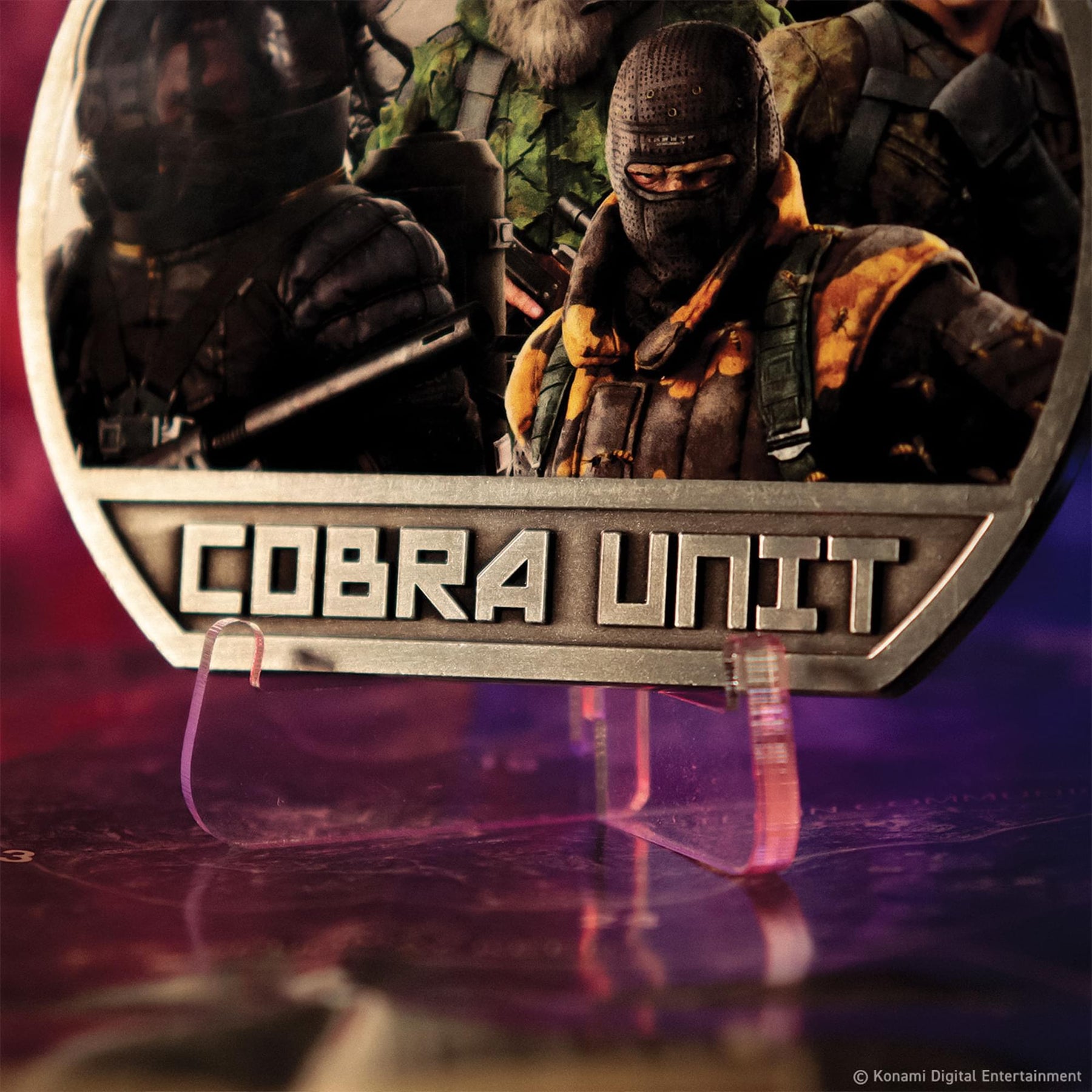 Metal Gear Solid Delta "Cobra Unit" Limited Edition Metal Medallion