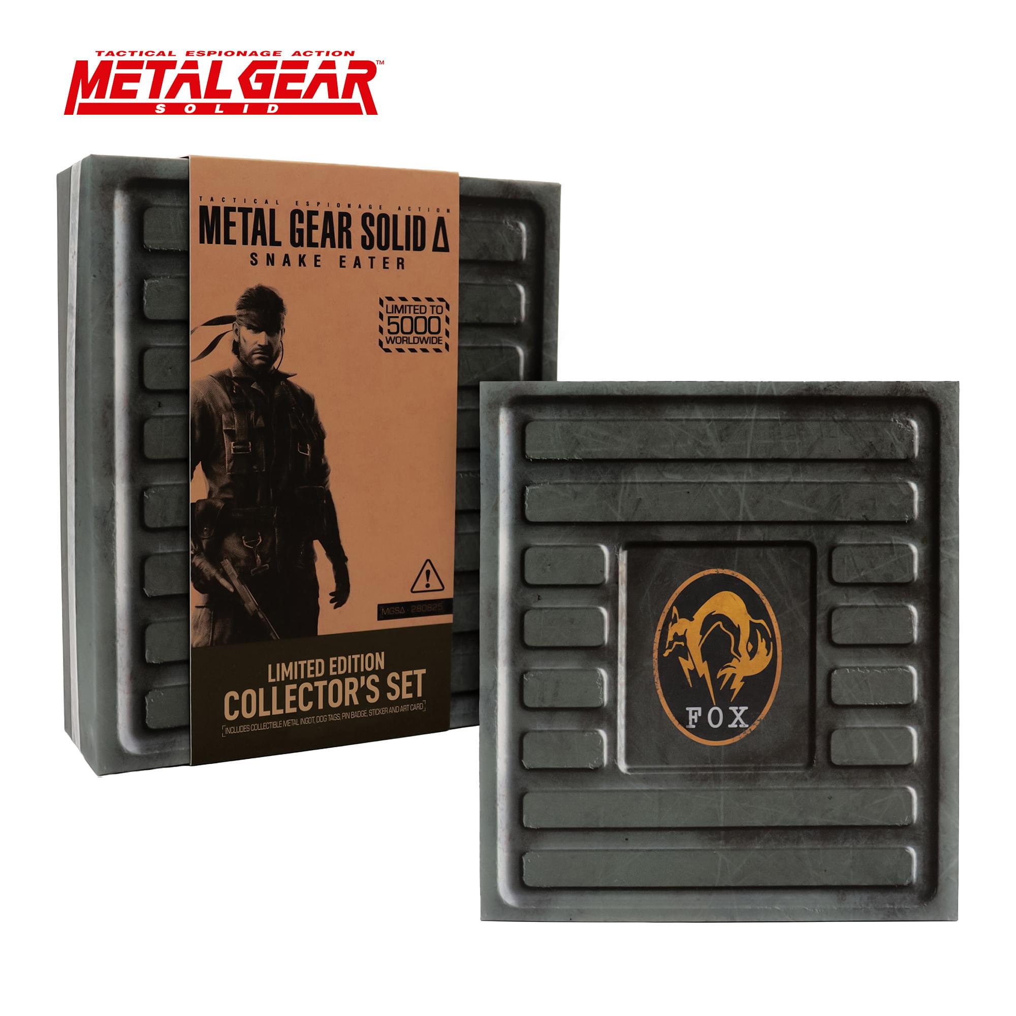 Metal Gear Solid Delta Snake Eater Limited Edition Collector's Set